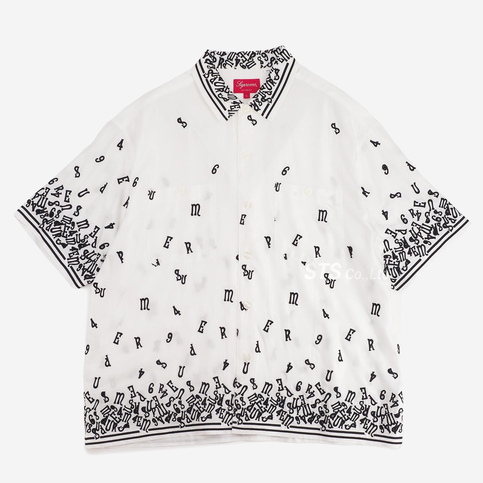 Supreme - Nouveau Embroidered S/S Shirt - UG.SHAFT