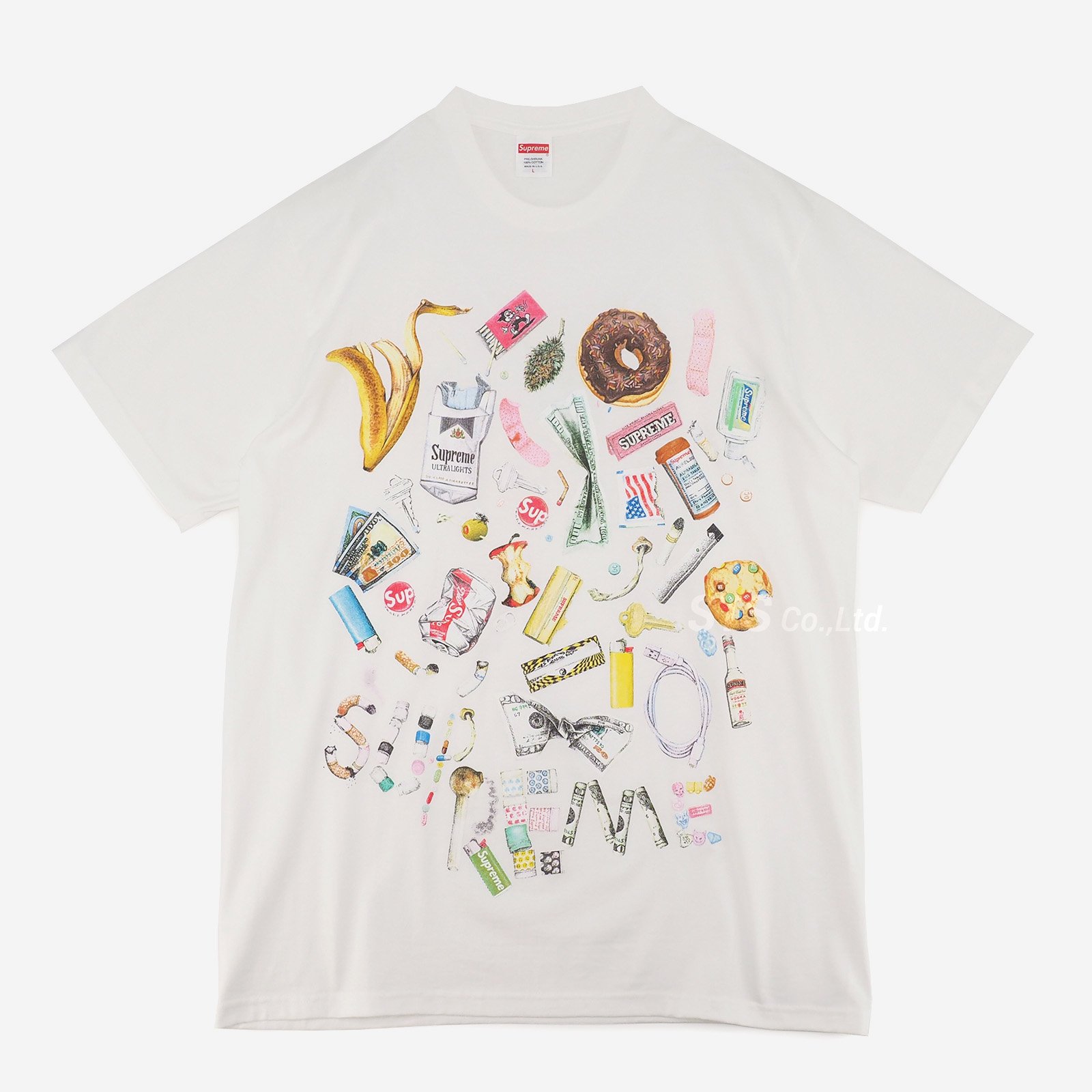 Tシャツ/カットソー(半袖/袖なし)supreme trash tee