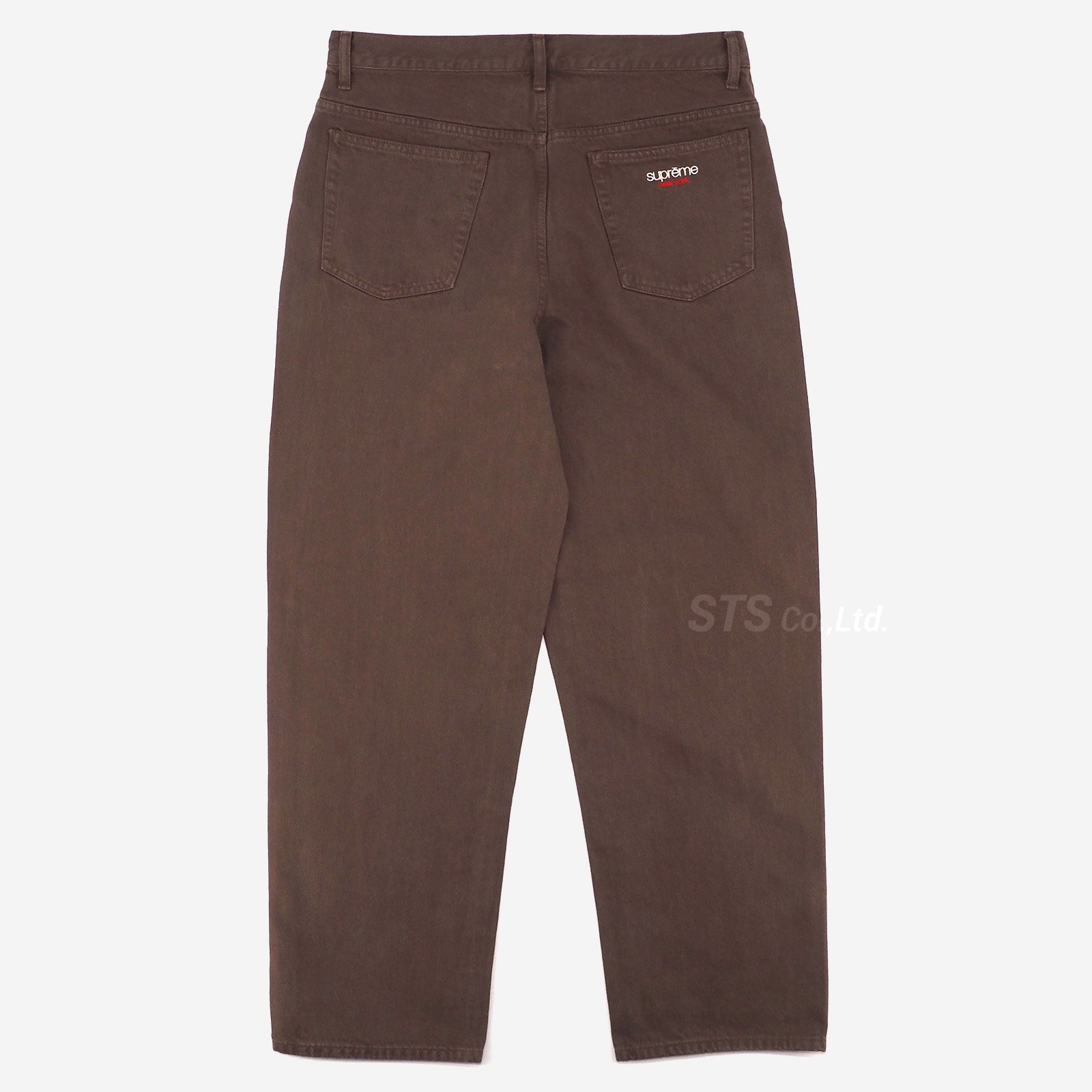Supreme 22SS baggy pants brown 30