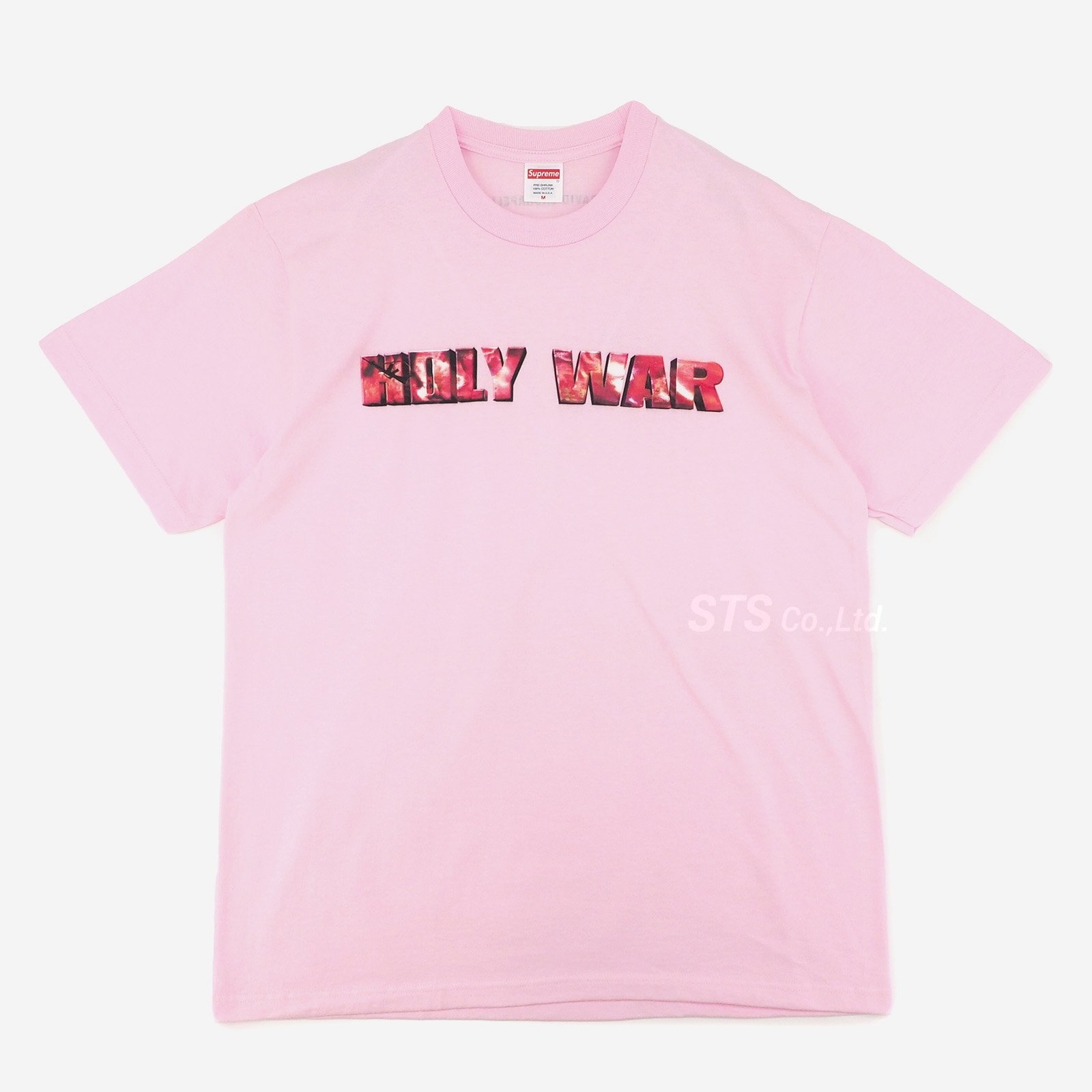 supreme Holy War Tee Light Pink Lサイズ - Tシャツ/カットソー(半袖