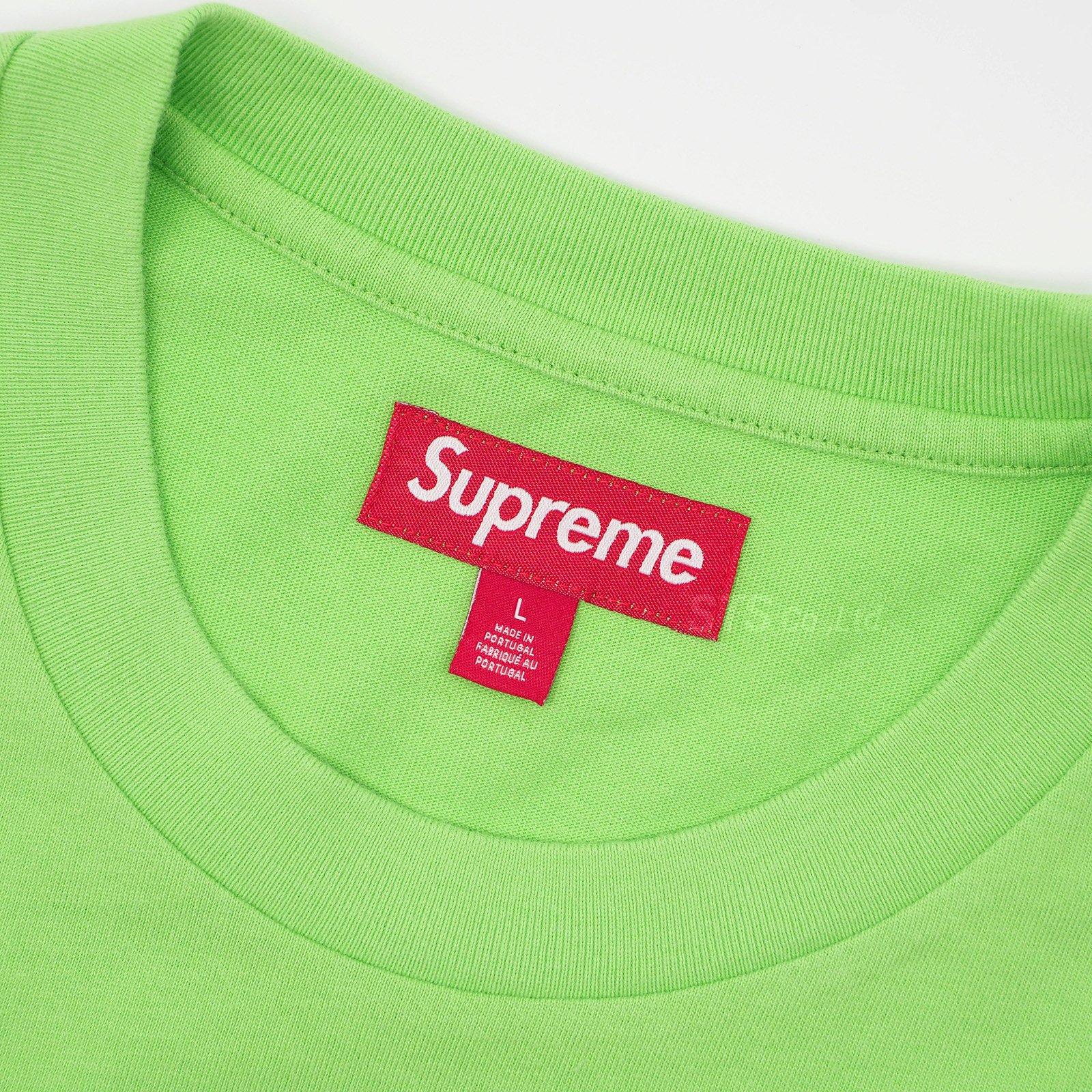 Supreme Classic Logo S/S Top Lime  Sサイズ