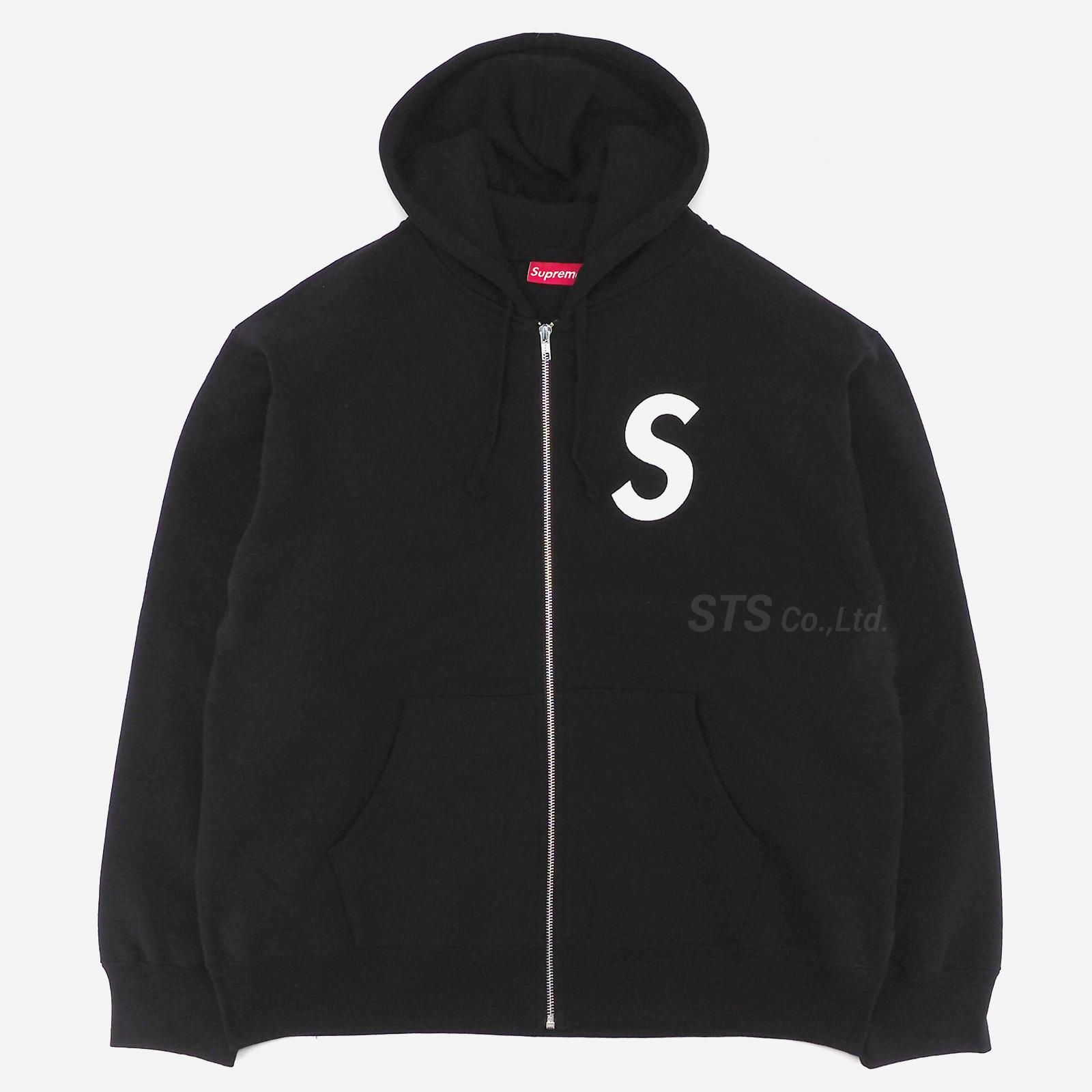 カラーMagentaマジェンタ新品 23FW Supreme S Logo Zip Up Hooded S