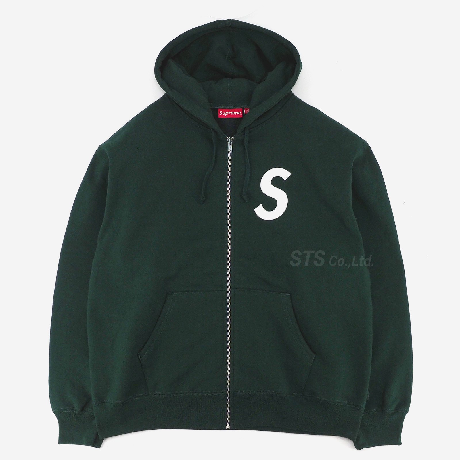 supreme S Logo Hooded Sweatshirt Mサイズカラーレッド