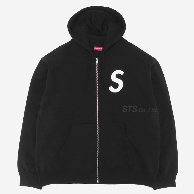 Supreme - S Logo Zip Up Hooded Sweatshirt