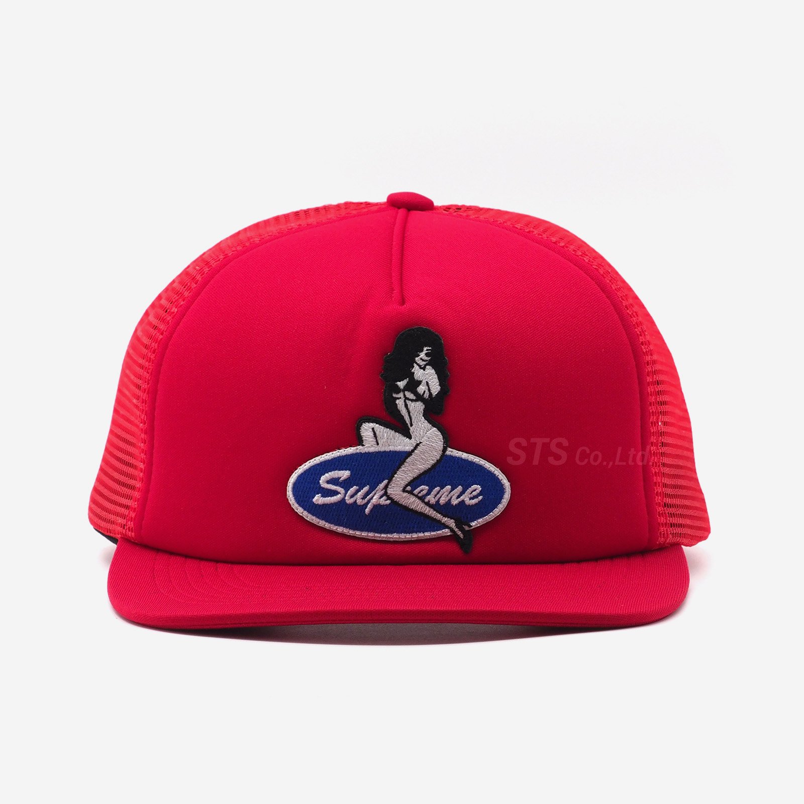 Supreme - Pin Up Mesh Back 5-Panel | ピンナップガールのパッチが