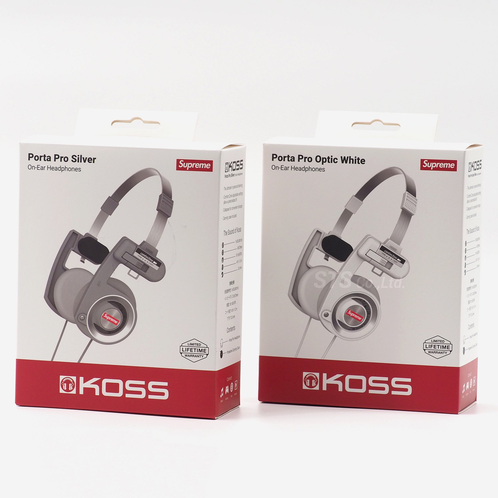 Supreme/Koss Portapro 青白 Headphones Silver