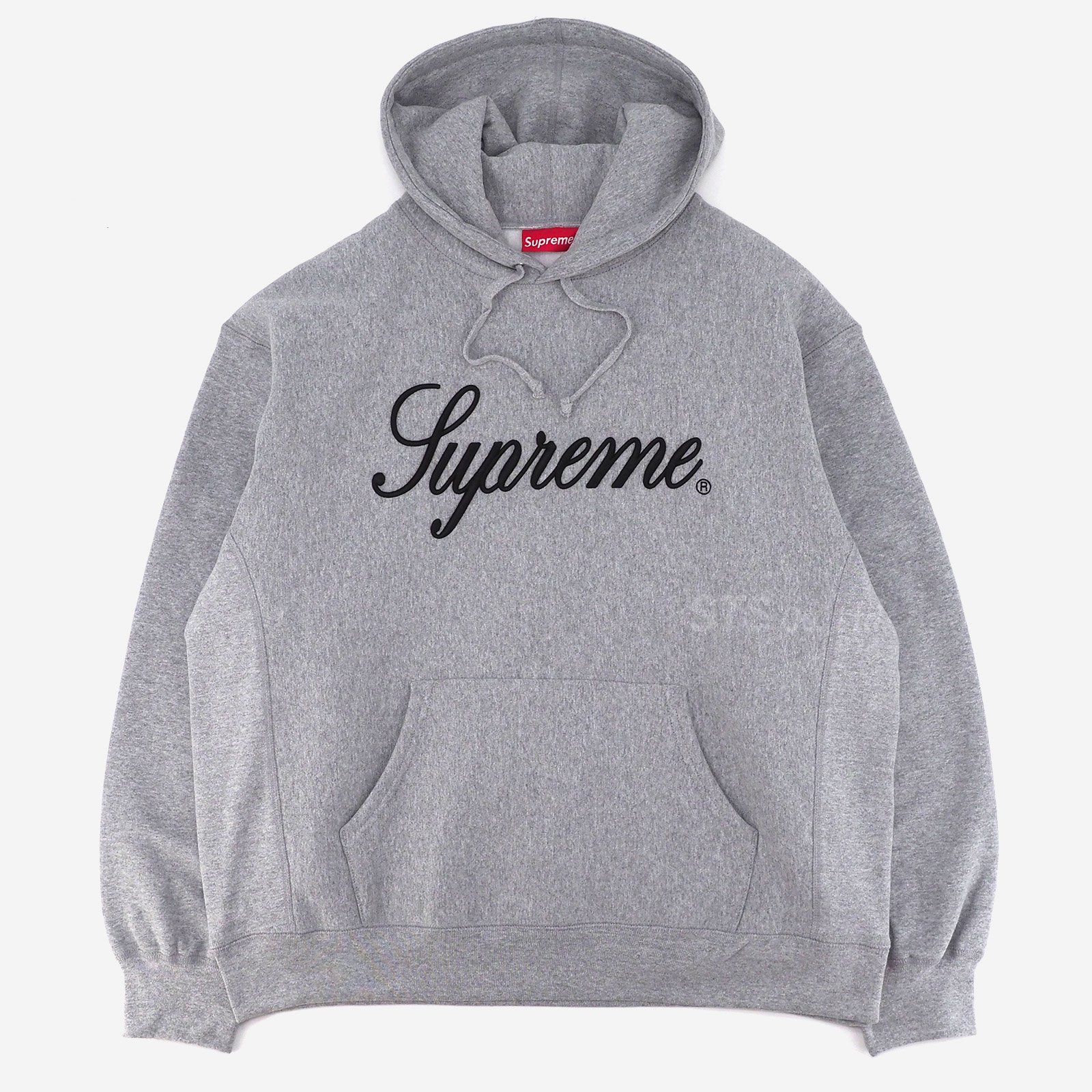 Supreme script store logo hoodie