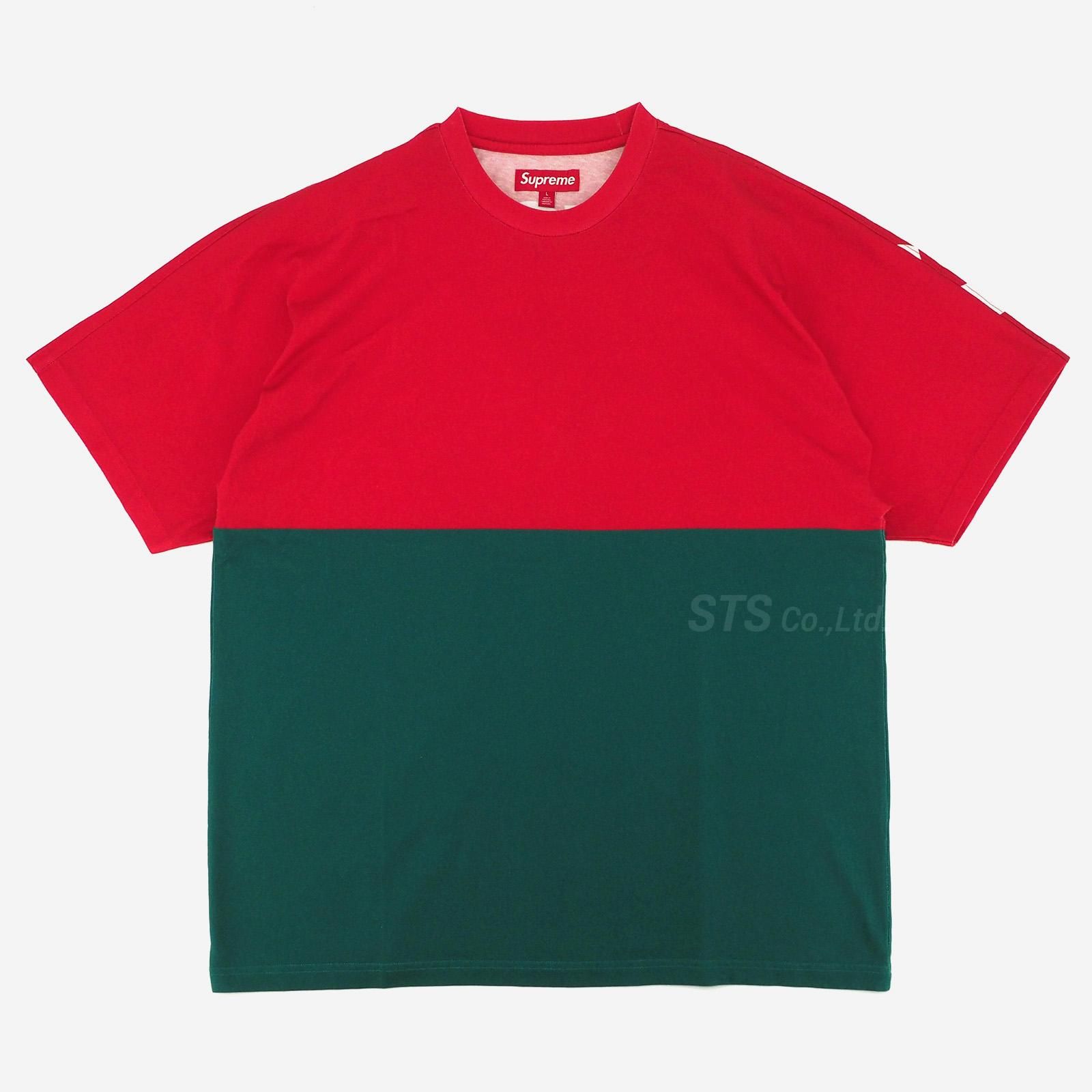 Supreme - Split S/S Top | 肩に大きいロゴプリントの入ったスプリット ...