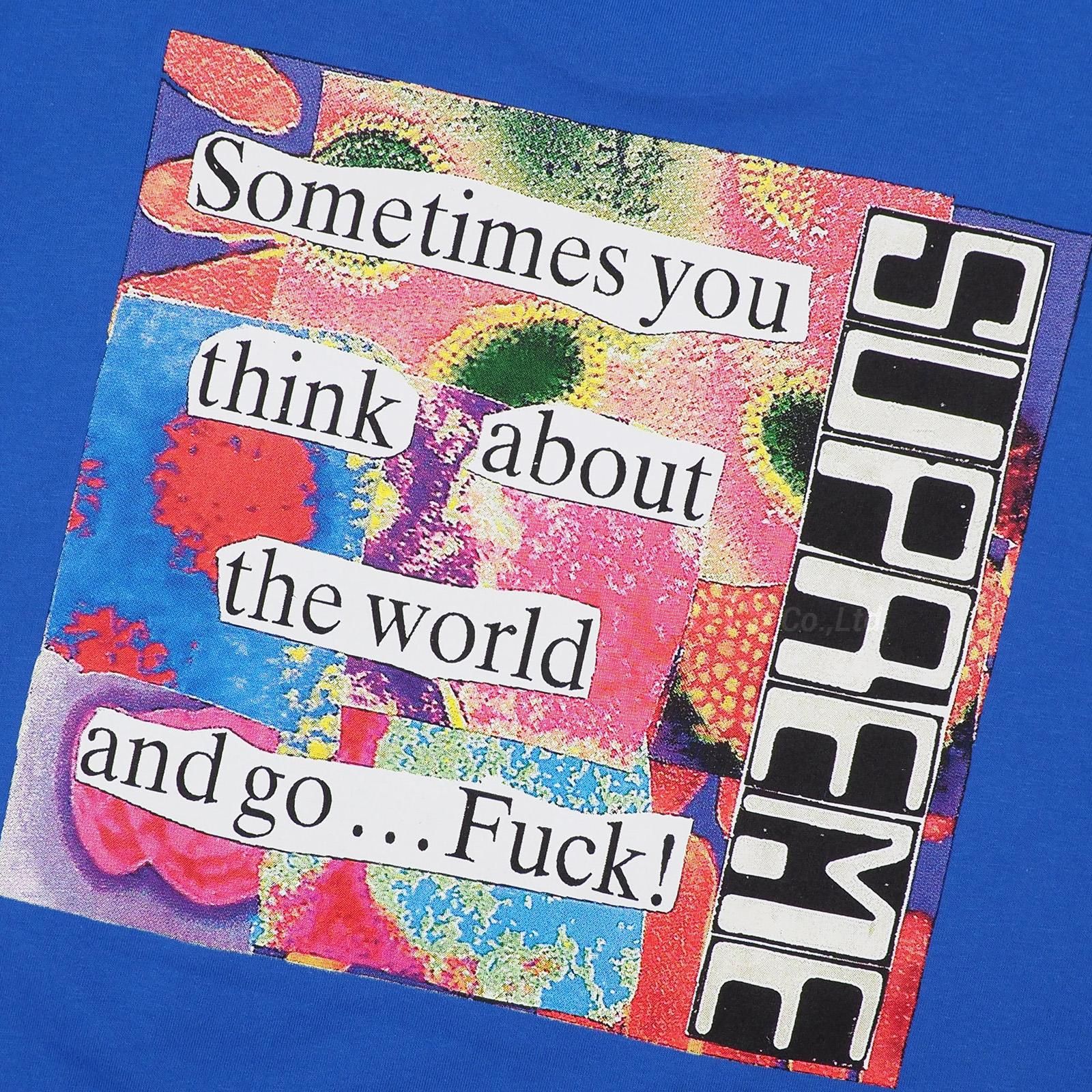 Supreme × Weirdo Dave コラボ アートプリント Supreme - Static Tee | SUPREME x Weirdo Dave Tシャツ - UG.SHAFT