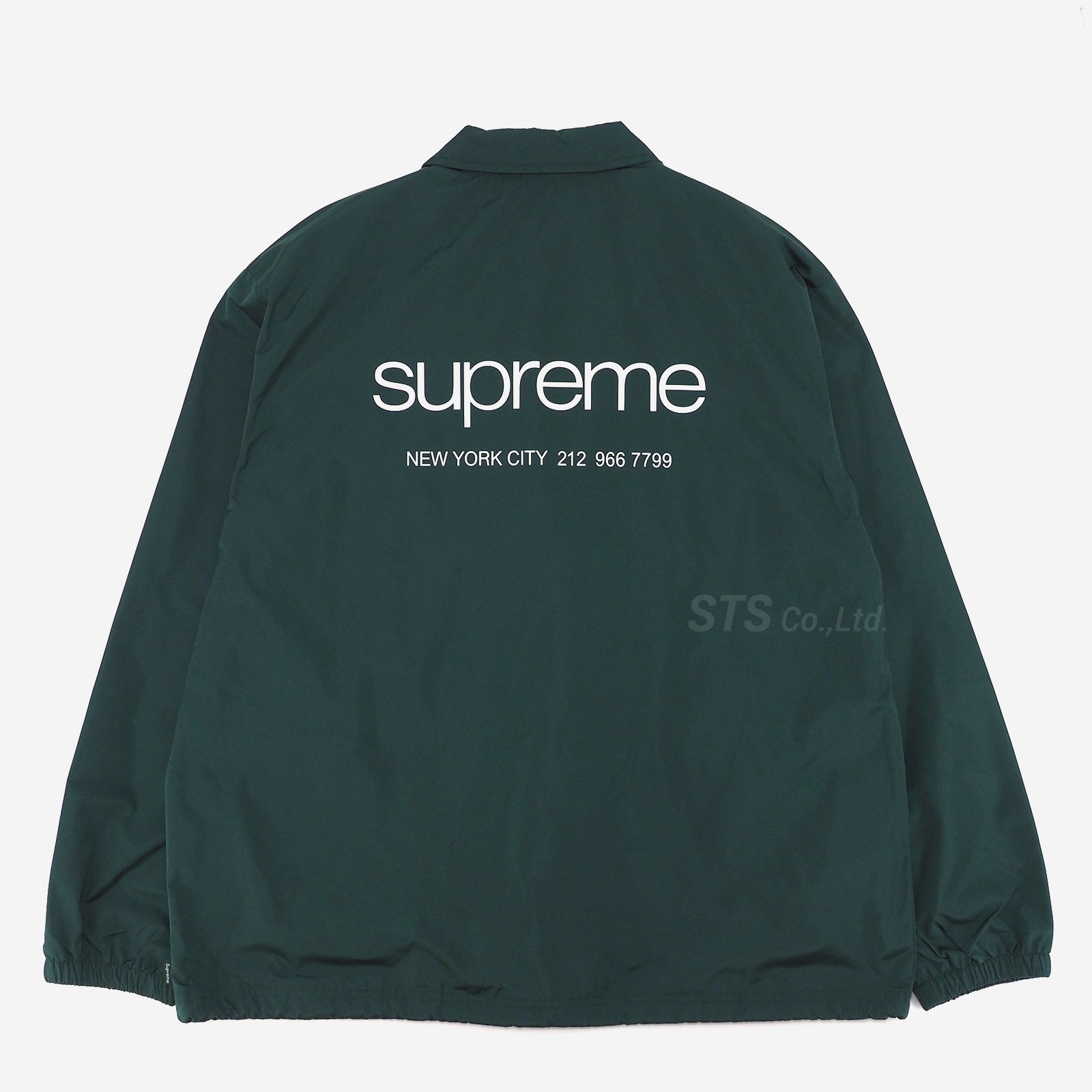 supreme 23FW NYC coaches jacket GREEN XLカラーグリーン