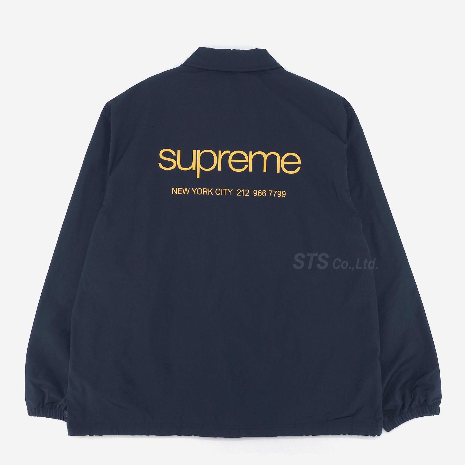 Supreme - NYC Coaches Jacket | バックにロゴがプリントされたコーチ ...