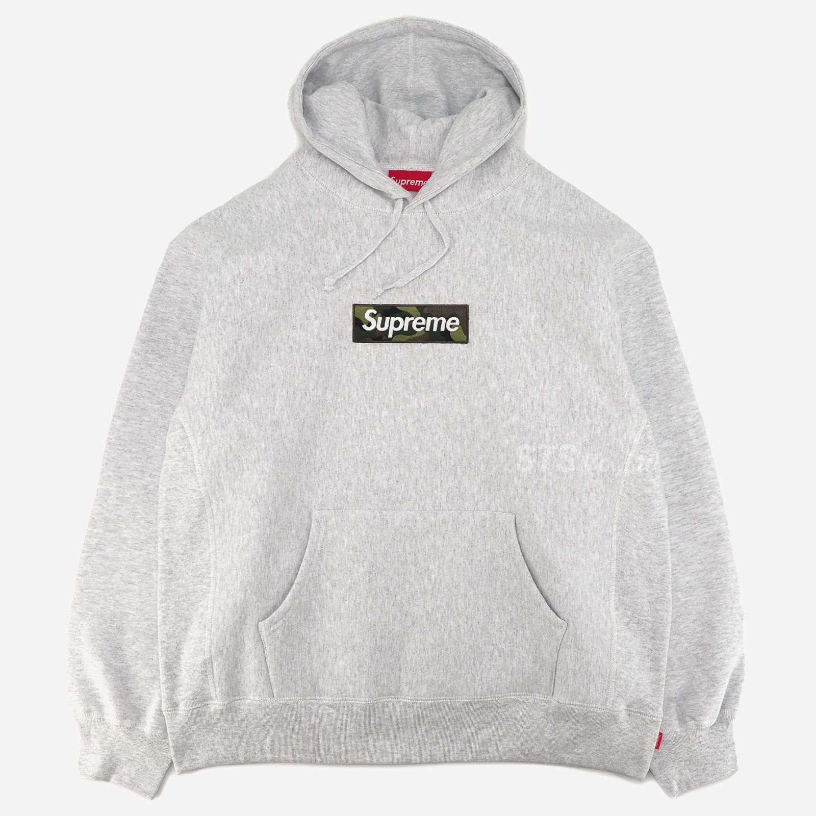 シュプリームSupreme Box Logo Hooded Sweatshirt sand