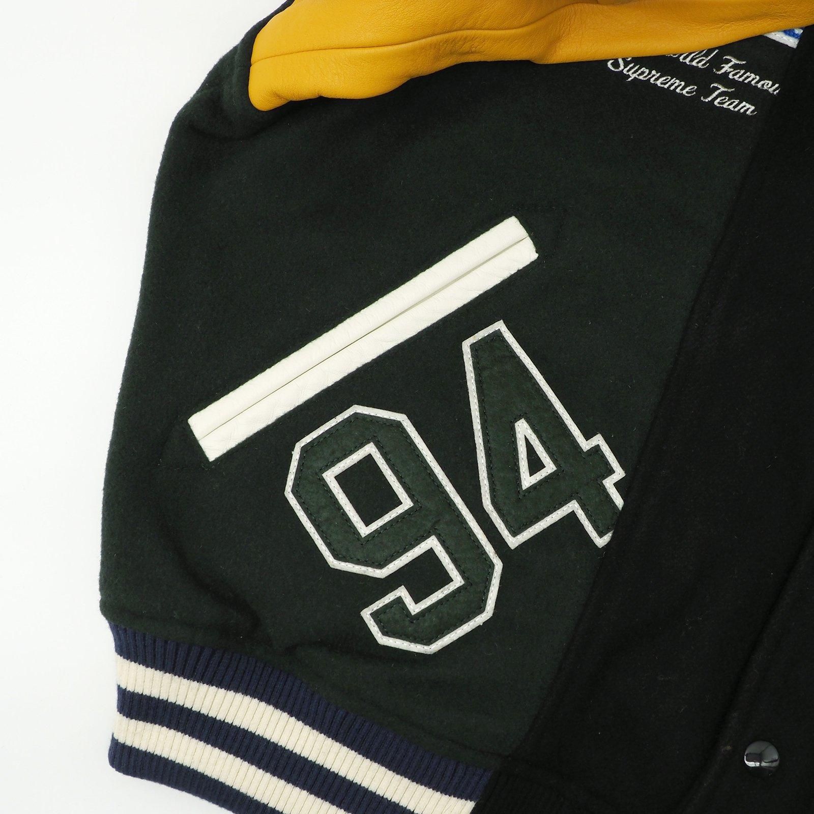 Supreme/MM6 Maison Margiela Split Varsity Jacket - UG.SHAFT