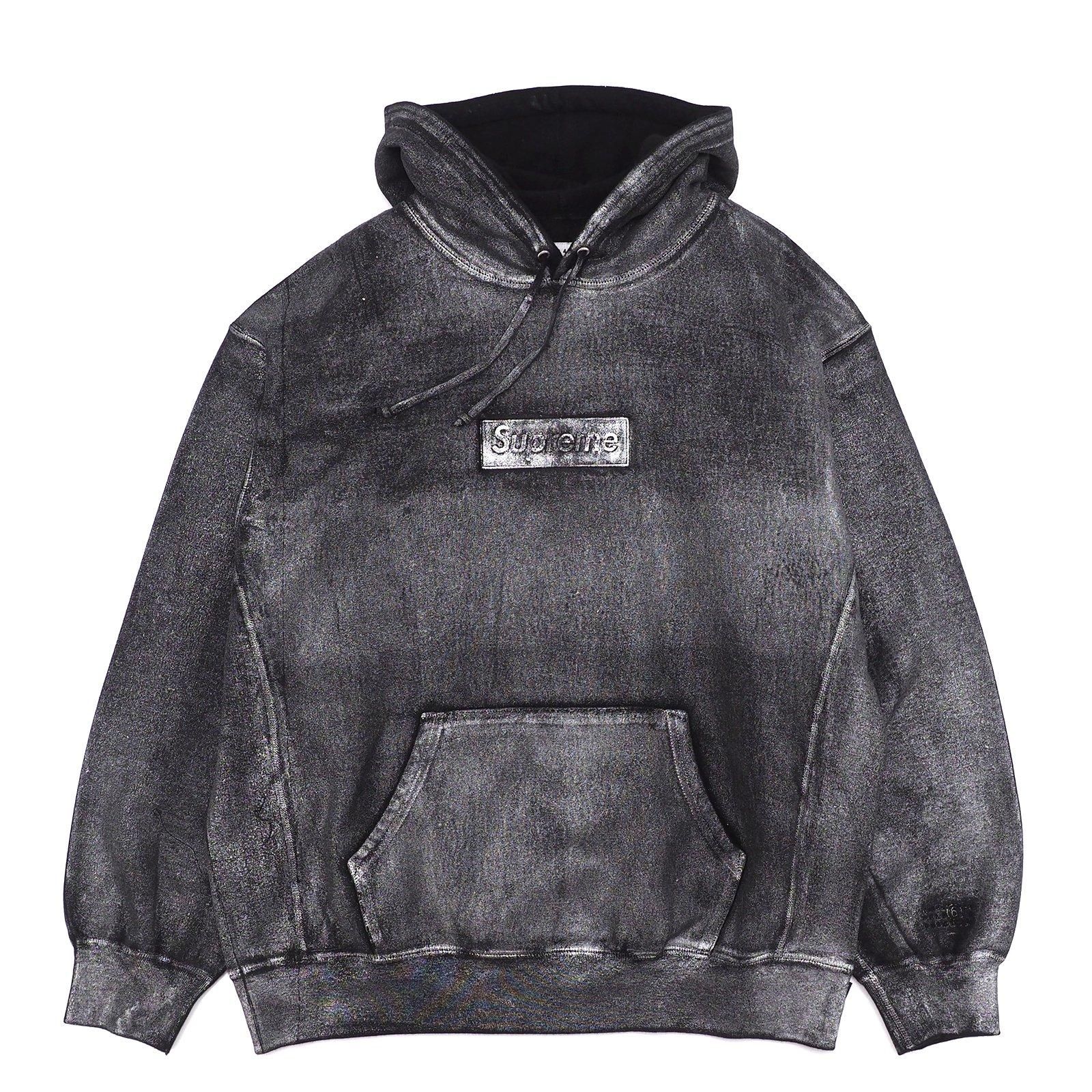 Supreme/MM6 Maison Margiela Foil Box Logo Hooded Sweatshirt - UG.SHAFT