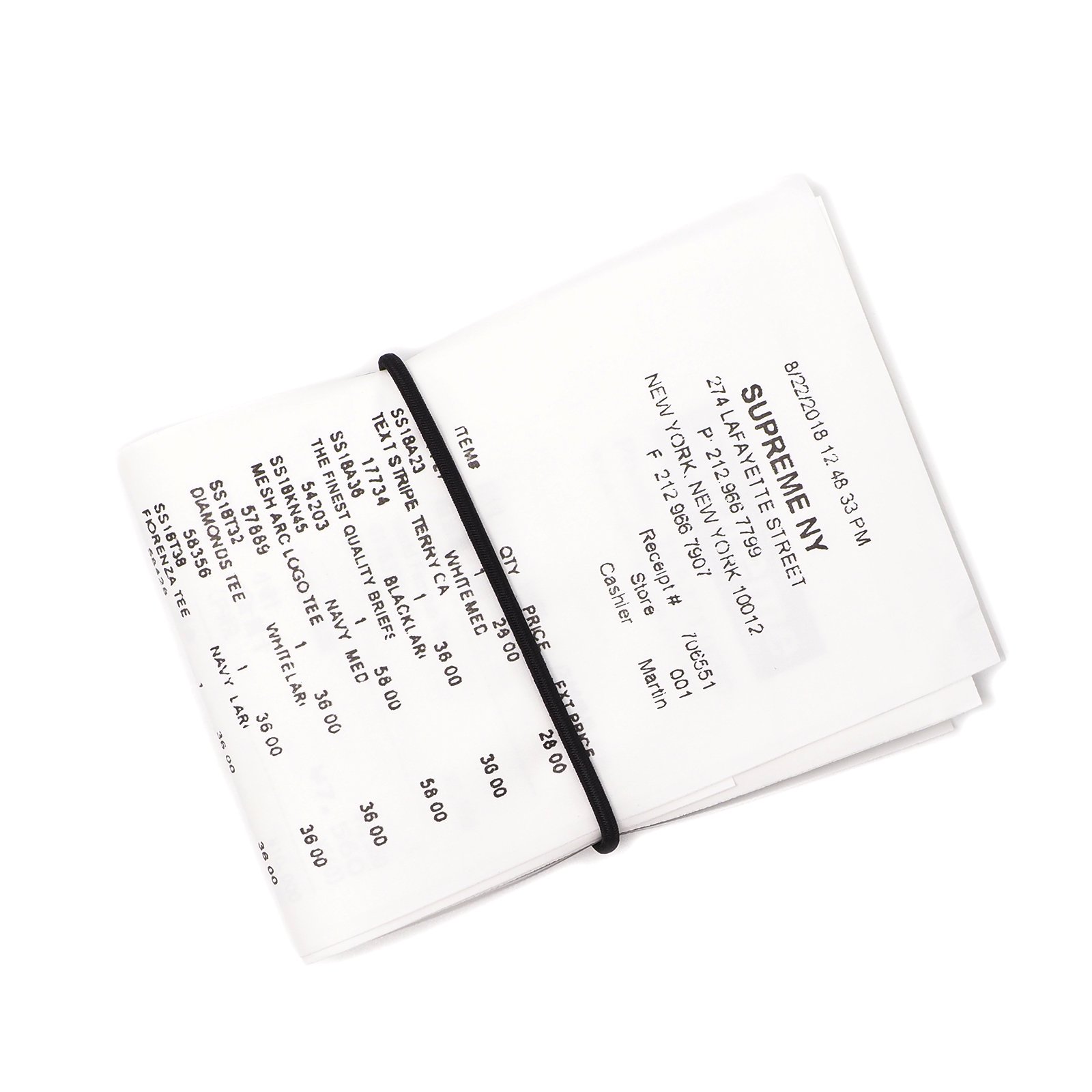 Supreme/MM6 Maison Margiela Receipt Wallet | Supreme 2024 Spring/Summer -  UG.SHAFT