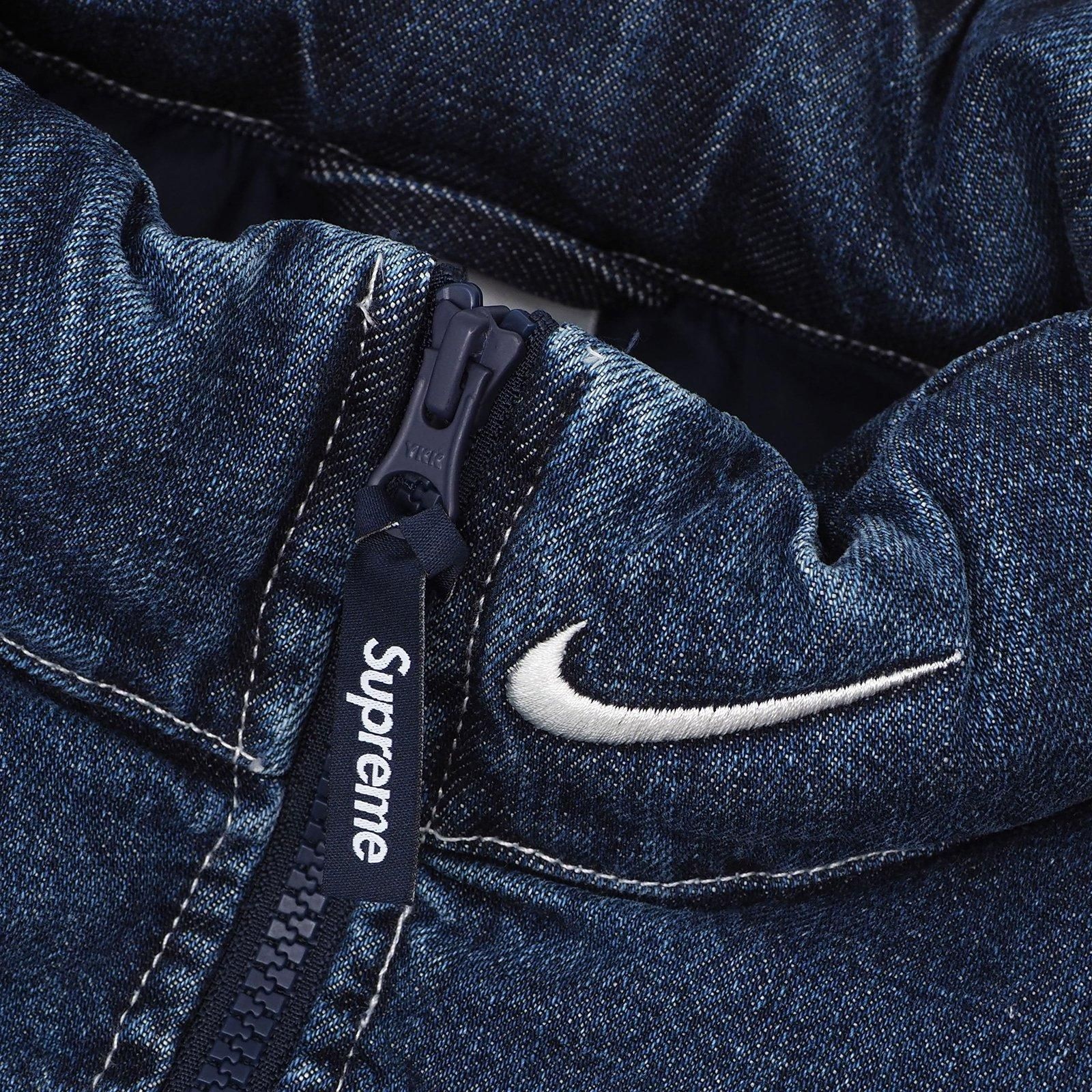 Supreme/Nike Denim Puffer Vest | 2024 Spring/Summer Collab Supreme/Nike Denim Puffer Vest | 2024 Spring/Summer Collab