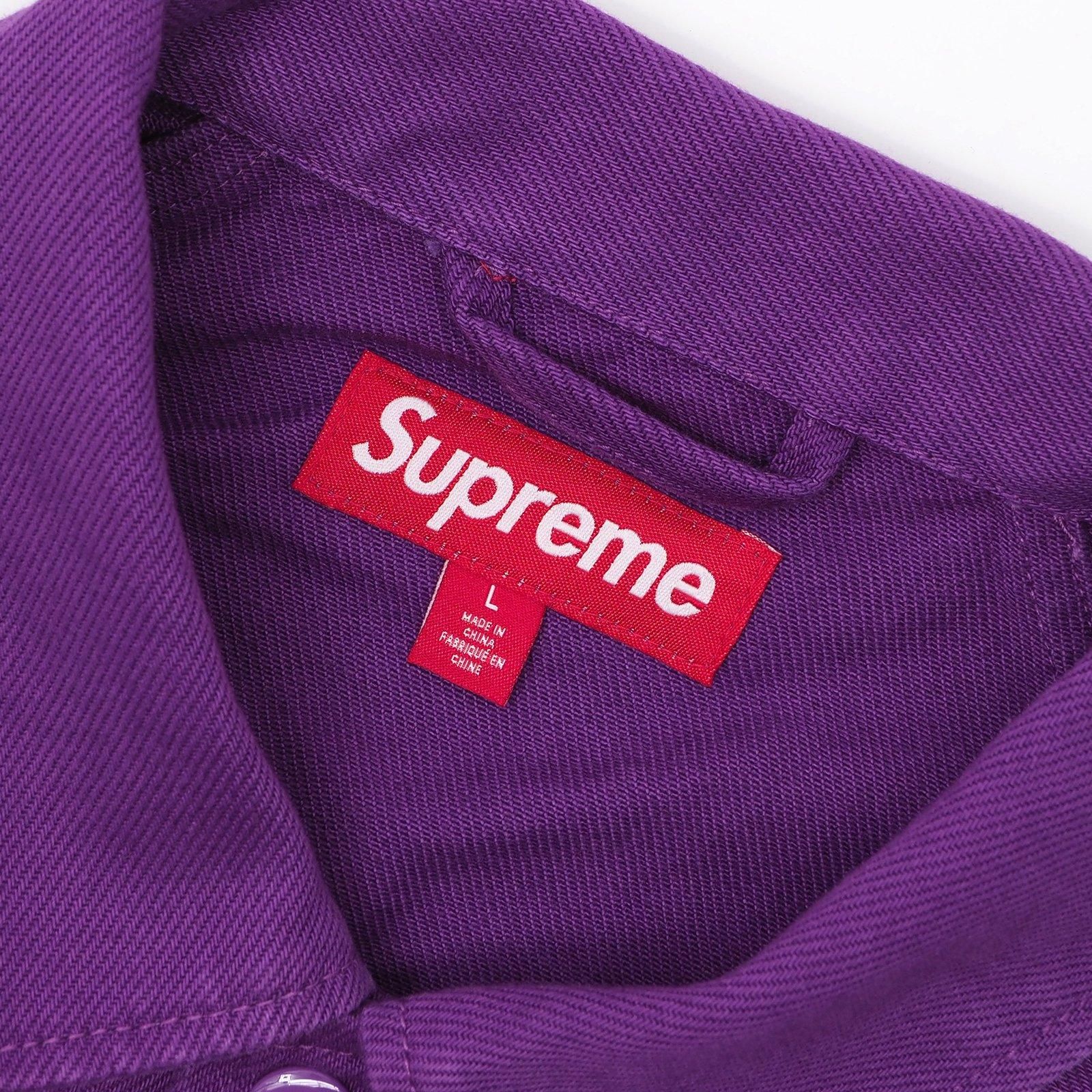 Supreme - Arc Denim Coaches Jacket | 2024 Spring/Summer - UG Supreme - Arc Denim Coaches Jacket | 2024 Spring/Summer - UG