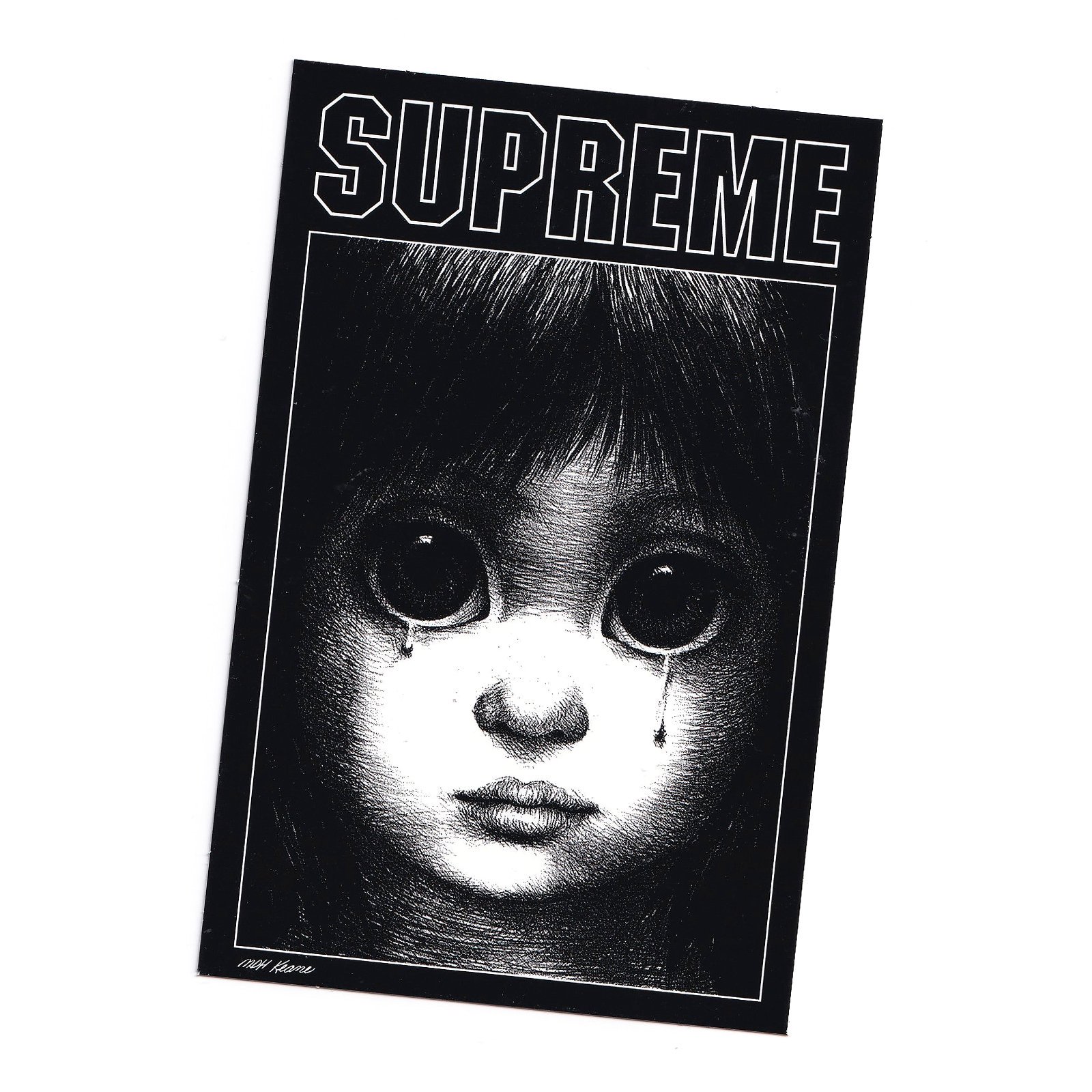 Supreme | Margaret Keane Teardrop Sticker - UG.SHAFT