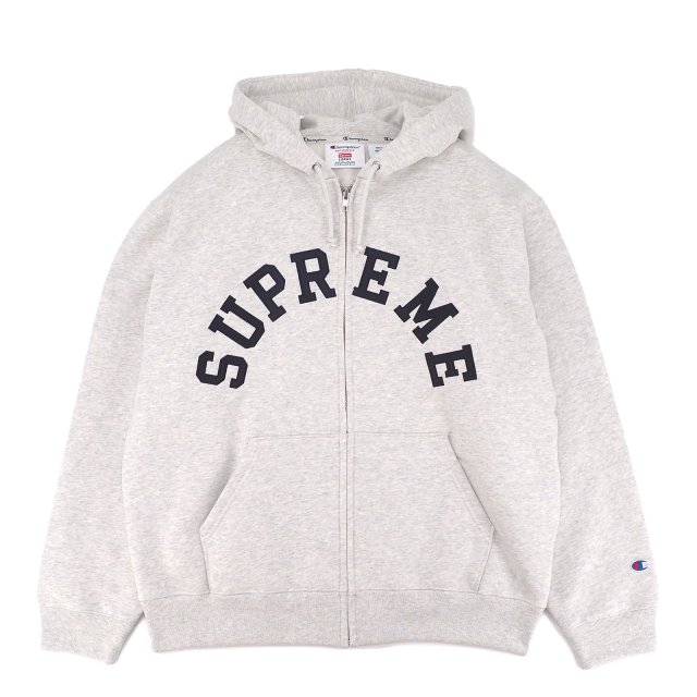 Supreme/Champion Zip Up Hooded Sweatshirt