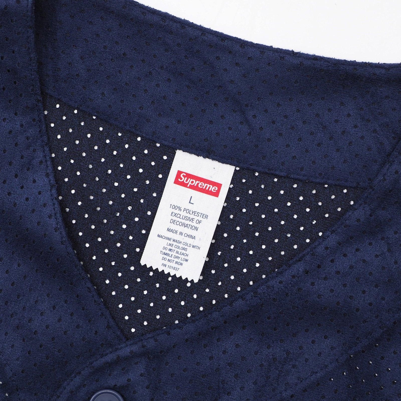 Supreme | Ultrasuede Mesh Baseball Jersey - UG.SHAFT