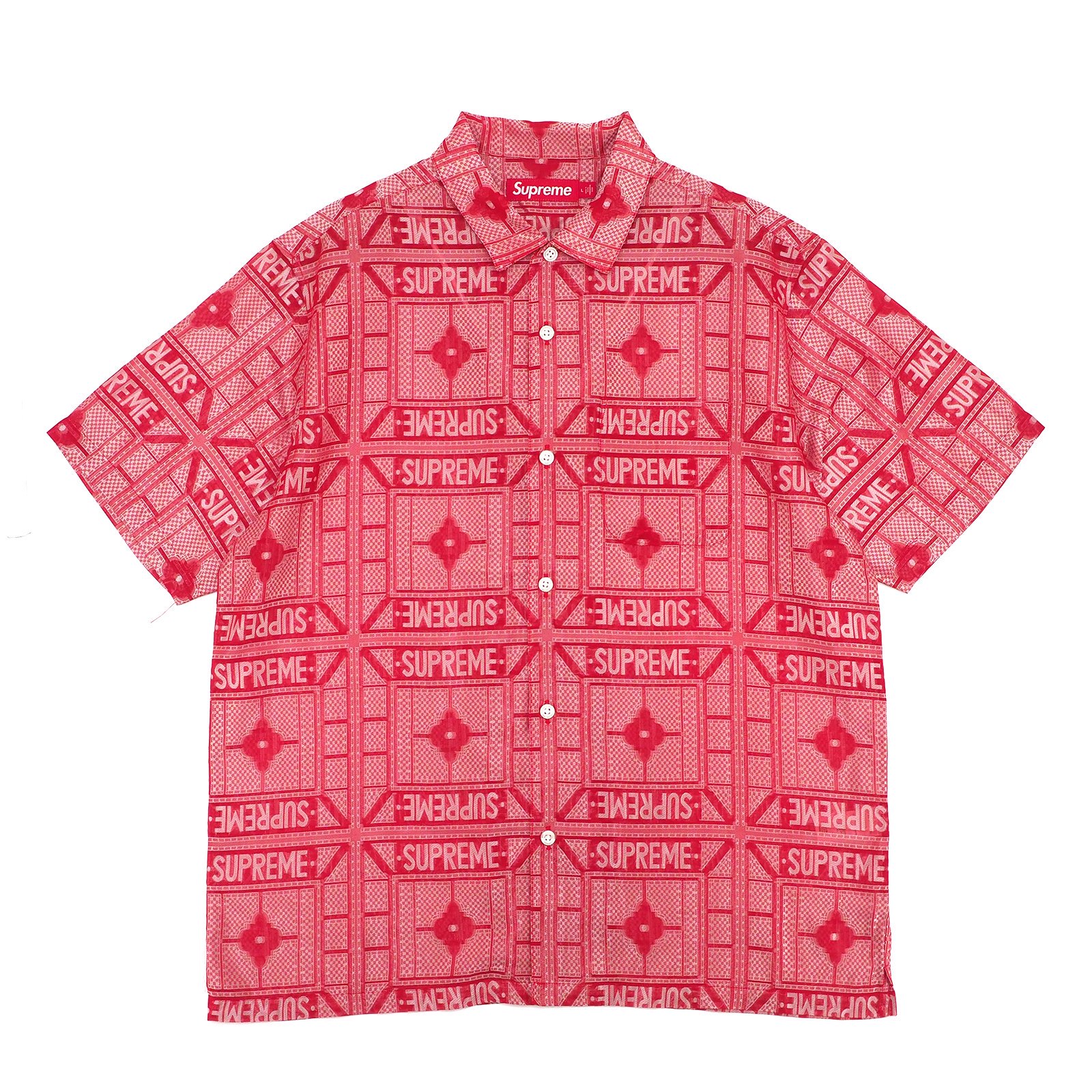 Supreme | Tray Jacquard S/S Shirt - UG.SHAFT