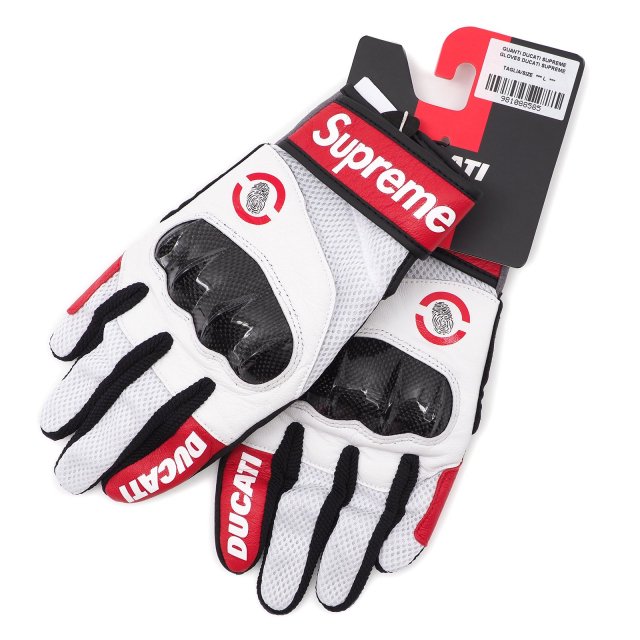 Supreme/Ducati Spidi C1 Leather Gloves
