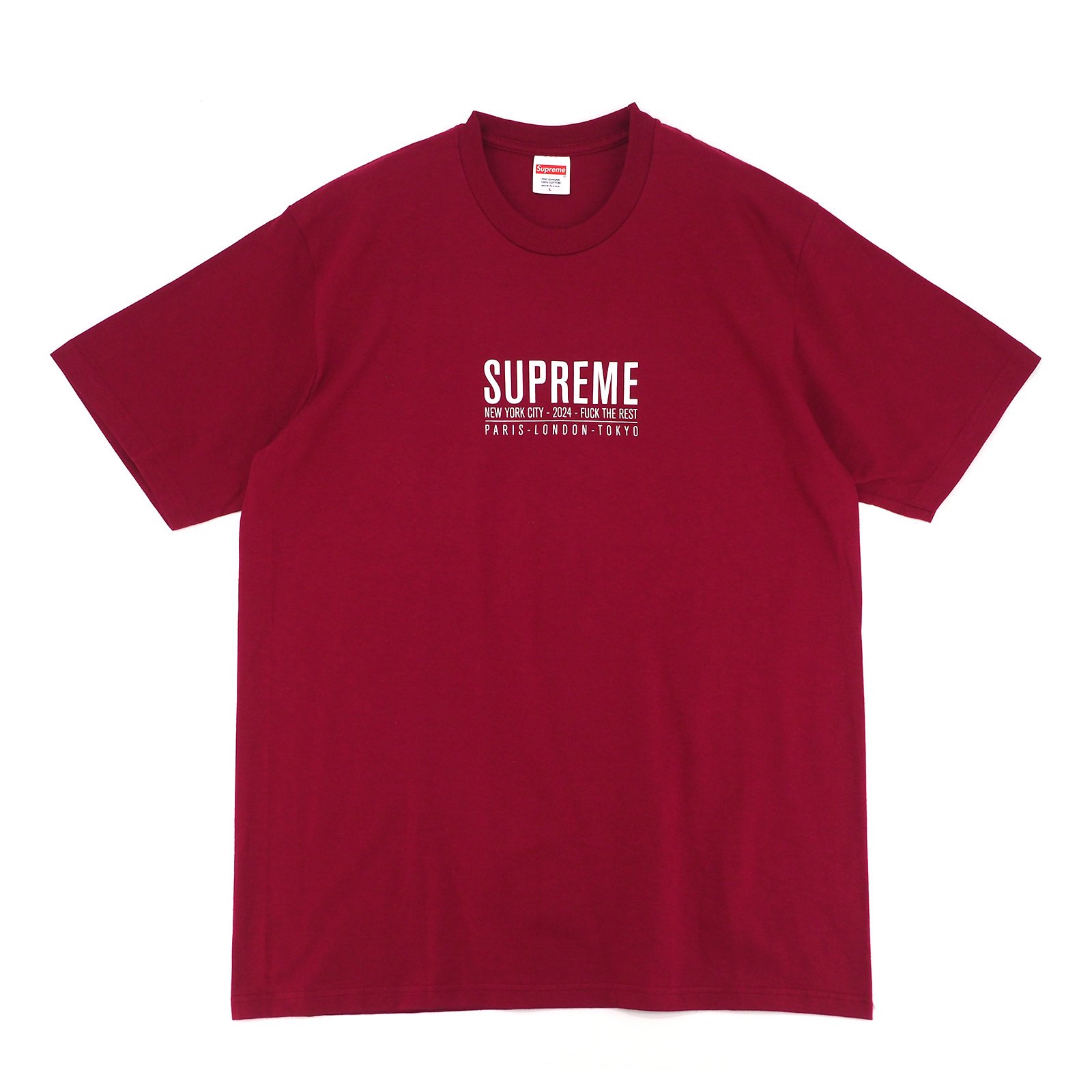 Supreme - Paris Tee | 2024 Spring/Summer Collection - UG.SHAFT