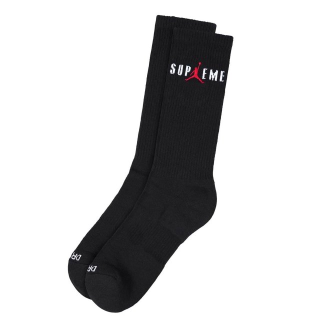 Supreme/Jordan Crew Socks (2 Pack)