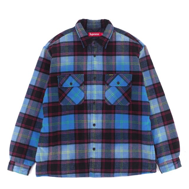 Supreme - Quilted Plaid Shirt