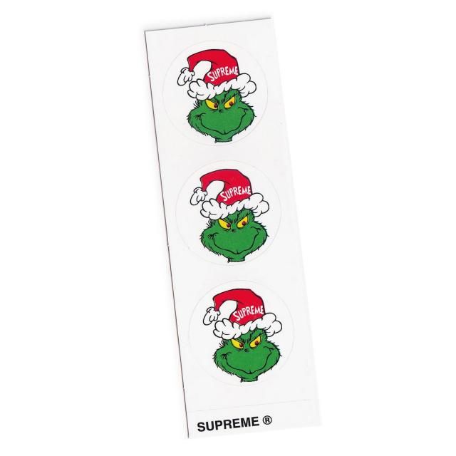 Supreme - Grinch Mini Sticker Sheet