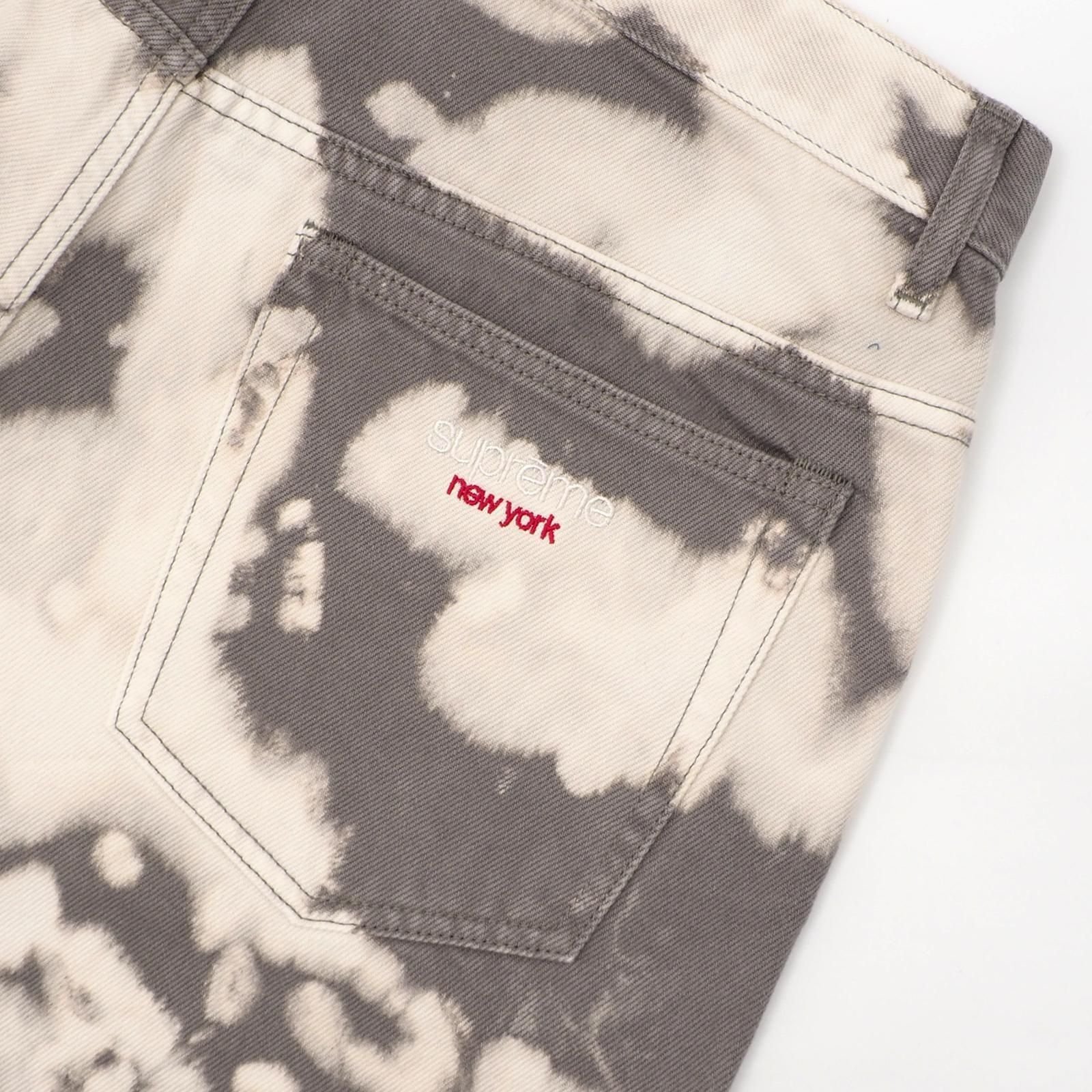 Supreme Baggy Jean | Bleached - UG.SHAFT