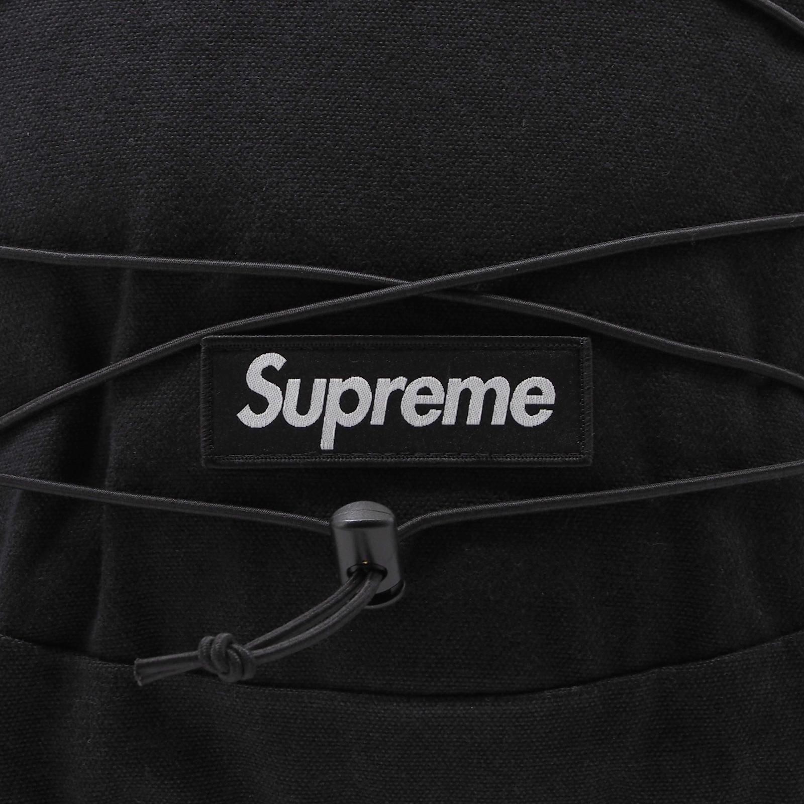 Supreme 25ss Backpack 黒　新品未使用　ショッパー付 SUPREME】 BACKPACK BLACK 25SS (Supreme/バックパック