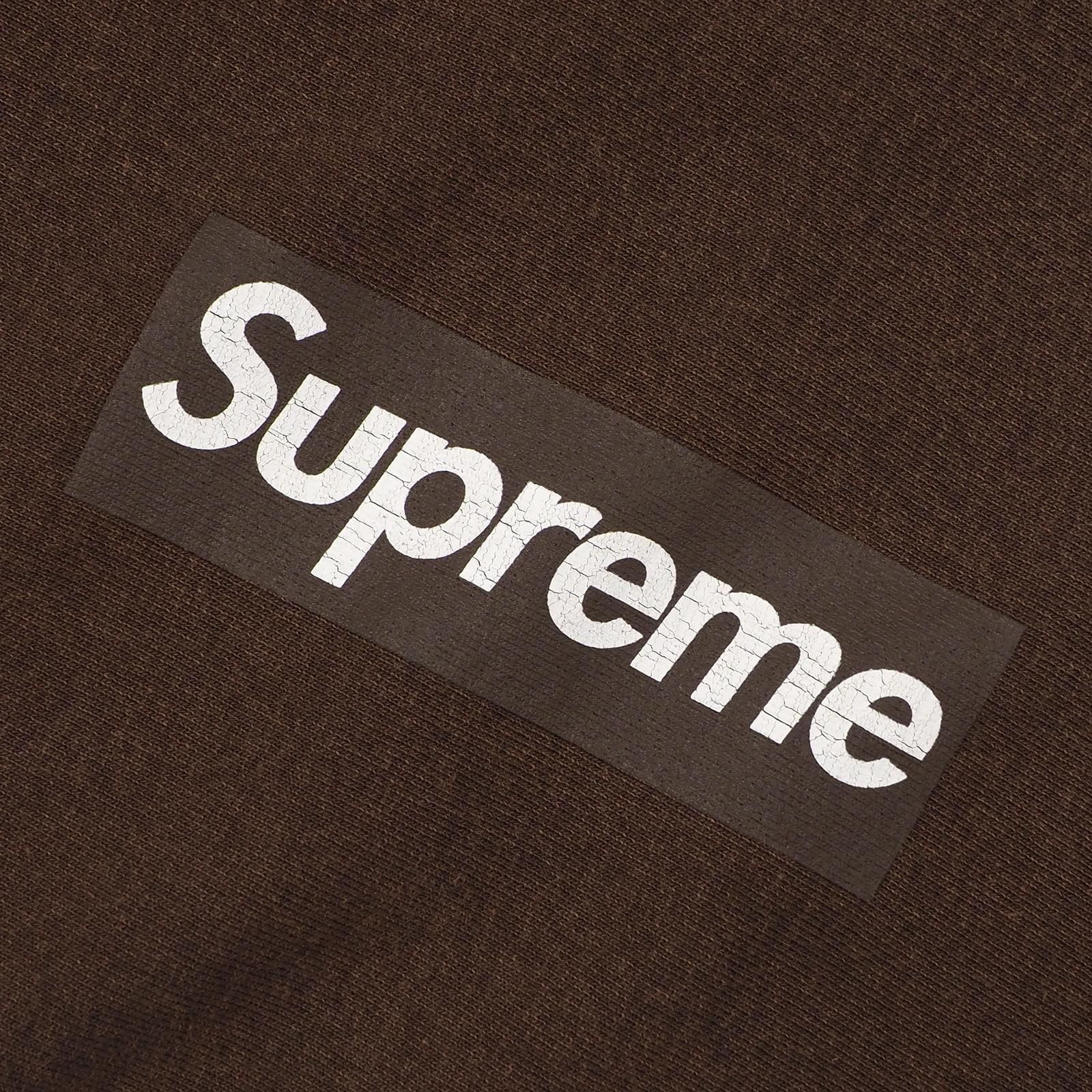 Supreme | Washed Box Logo Crewneck - UG.SHAFT Supreme | Washed Box Logo Crewneck - UG.SHAFT