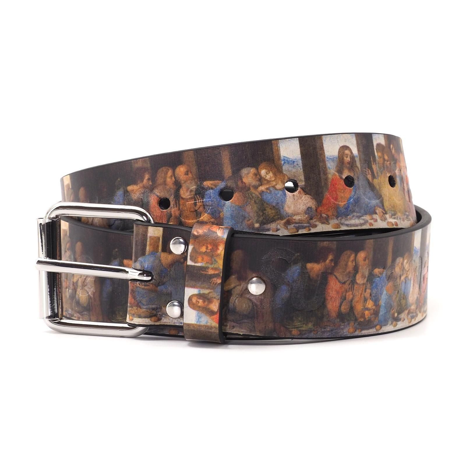 Supreme Last Supper Leather Belt 最後の晩餐
