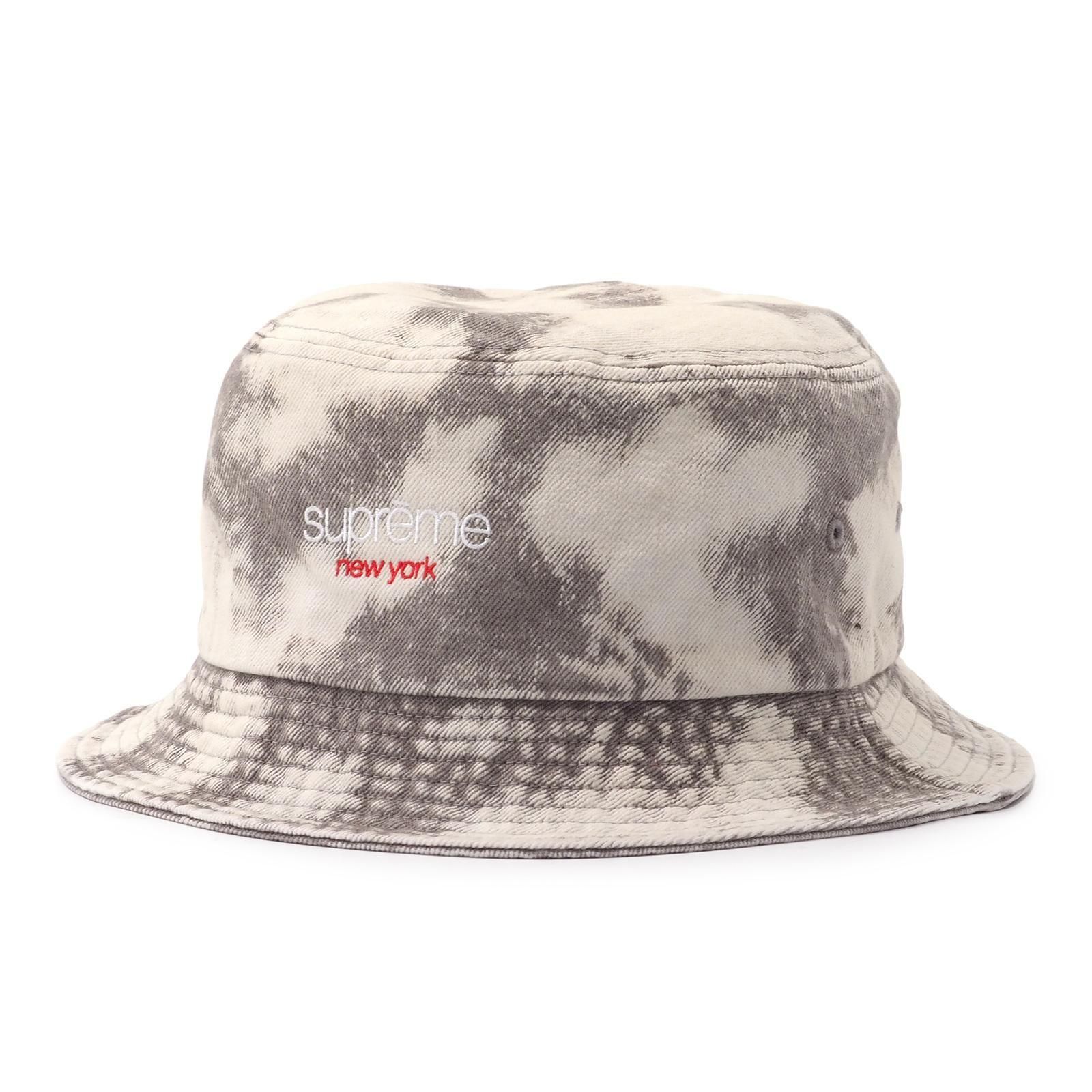 シュプリームデニムクラッシャーハットS/M ブリーチBleach