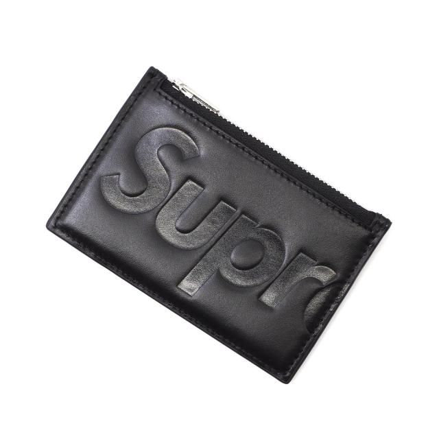 Supreme - Leather Zip Card Holder