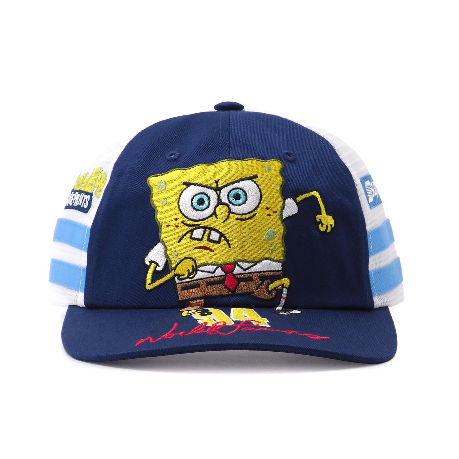 Supreme/Spongebobキャップ | 6パネルメッシュ - UG.SHAFT