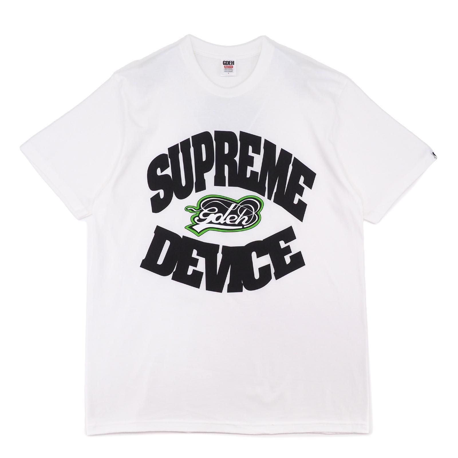 SUPREME DEVICE ブラック Tシャツ Supreme x GOODENOUGH Device Tee Black