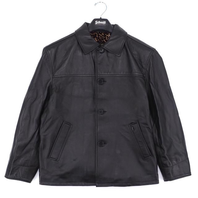 Supreme/Schott Leather Car Coat