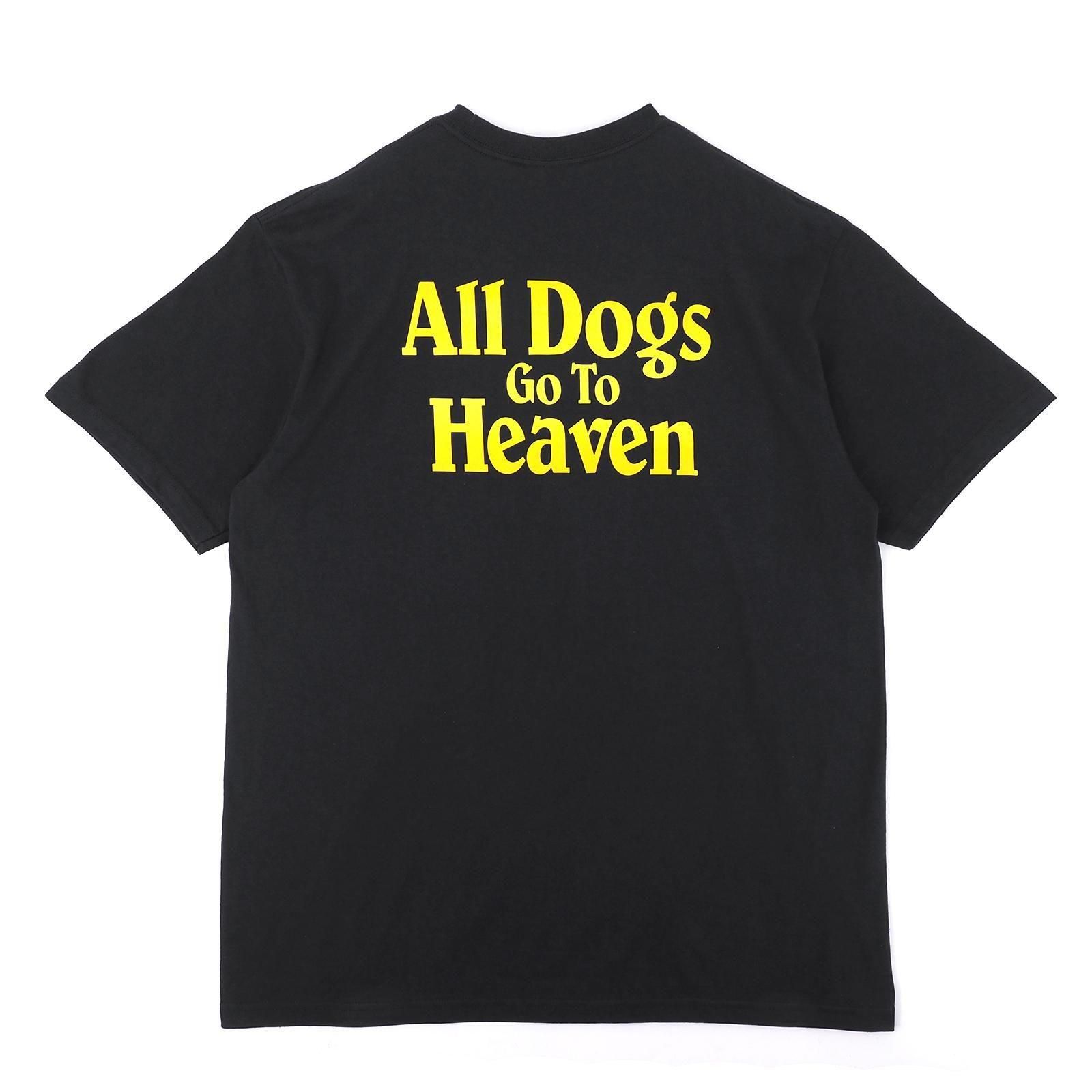 Supreme All Dogs Go To Heaven Tee 黒 Supreme All Dogs Go To Heaven Tee Supreme All Dogs Go To