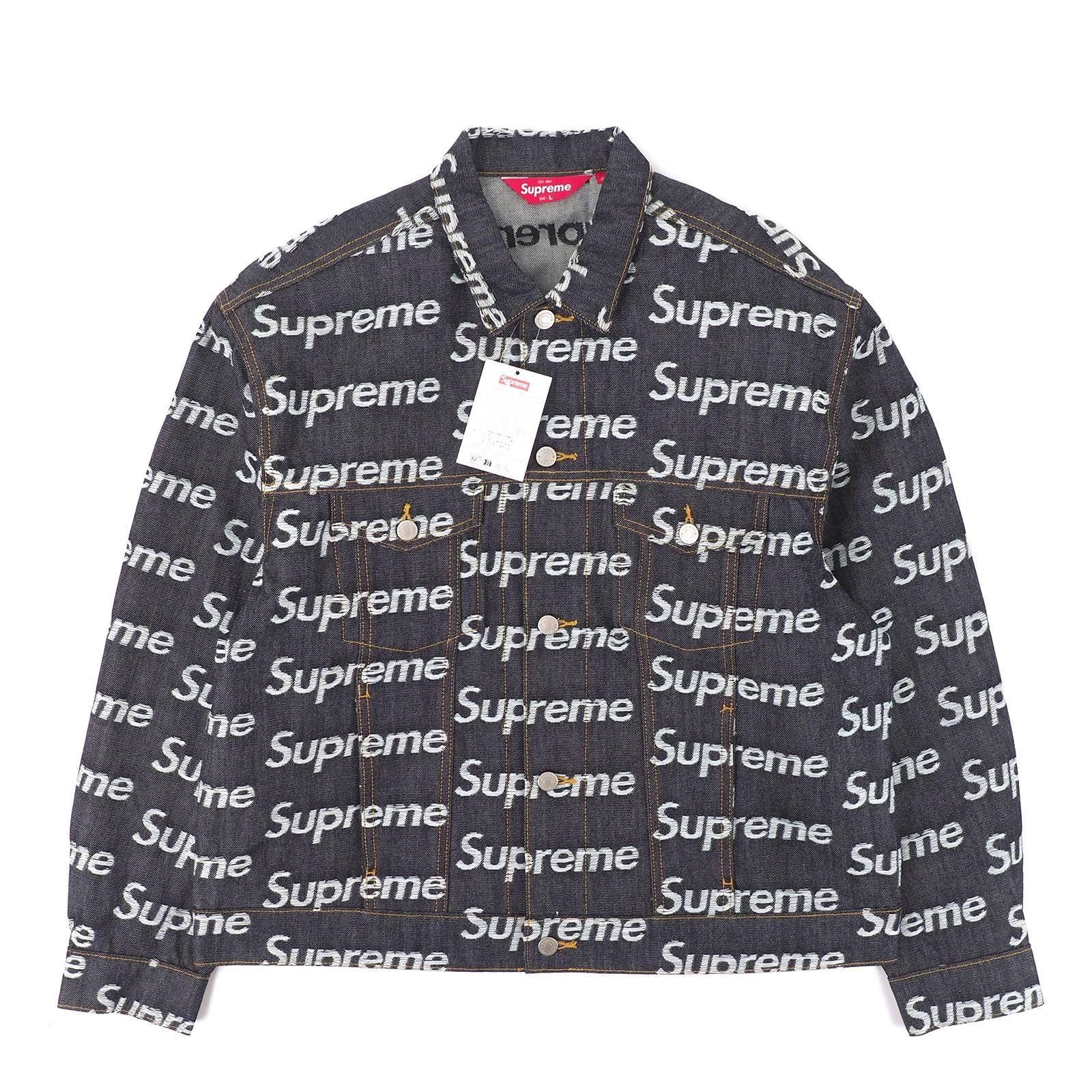 Supreme シュプリーム デニムジャケット XL ジャガード デニム Supreme ジャカードデニムジャケット | 2025秋冬 - UG.SHAFT