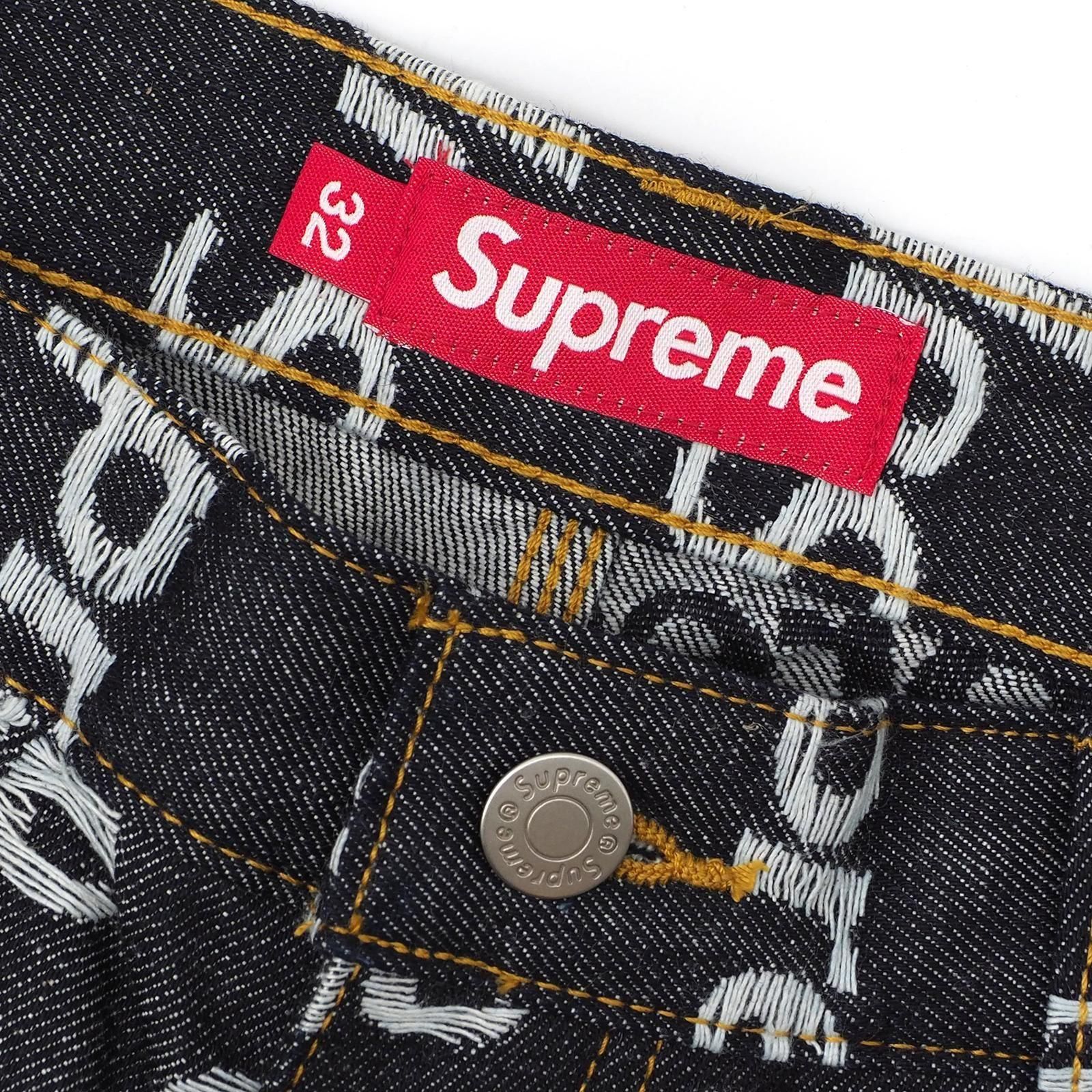 SUPREME シュプリーム ダブルニー　デニム　32 Supreme シュプリーム 20AW Double Knee Denim Painter Pant