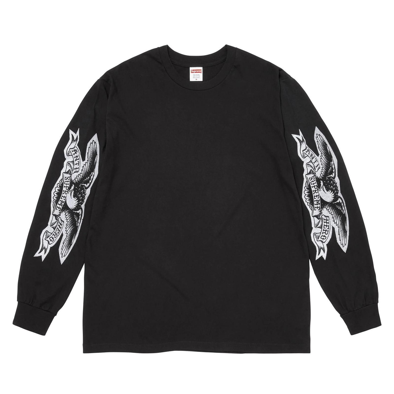 Supreme ANTIHERO Eagle L/S tee ロンt Supreme/ANTIHERO Eagle L/S Tee | 人気コラボTee - UG.SHAFT