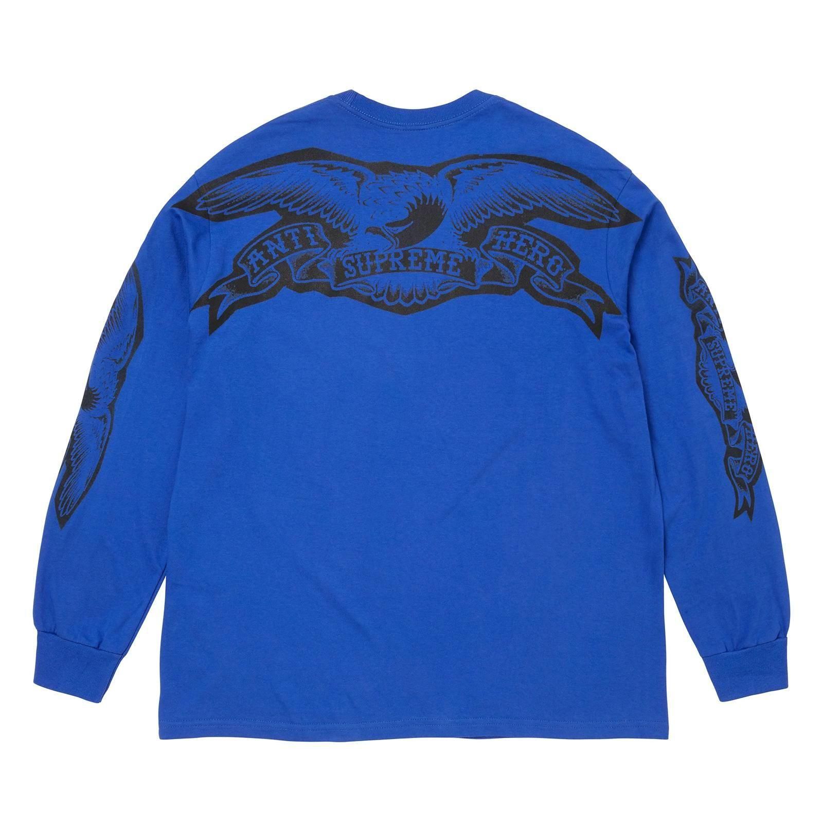 Supreme/ANTIHERO Eagle L/S Tee | 人気コラボTee - UG.SHAFT