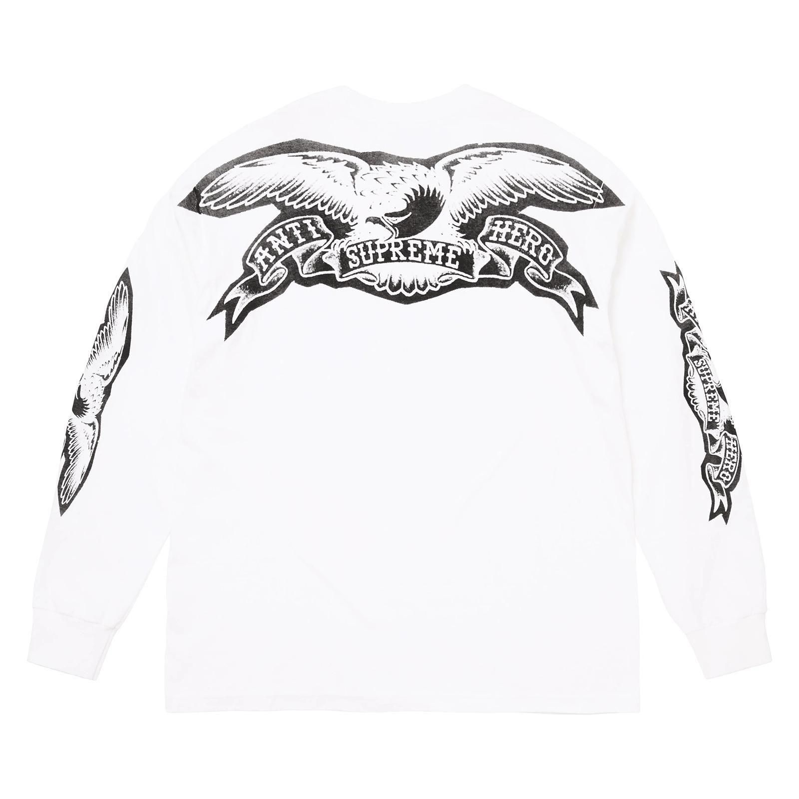 Supreme / ANTIHERO Eagle L/S Tee 青S Supreme/ANTIHERO Eagle L/S Tee | 人気コラボTee - UG.SHAFT