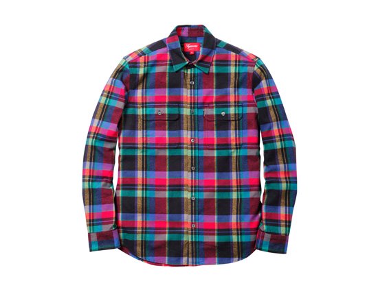 Supreme - Multi Plaid Flannel Shirt - UG.SHAFT