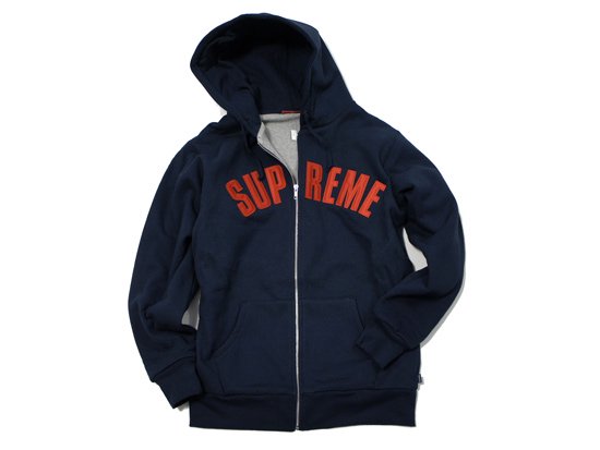 Supreme - Arc Logo Thermal Zip-Up Hoodie - UG.SHAFT