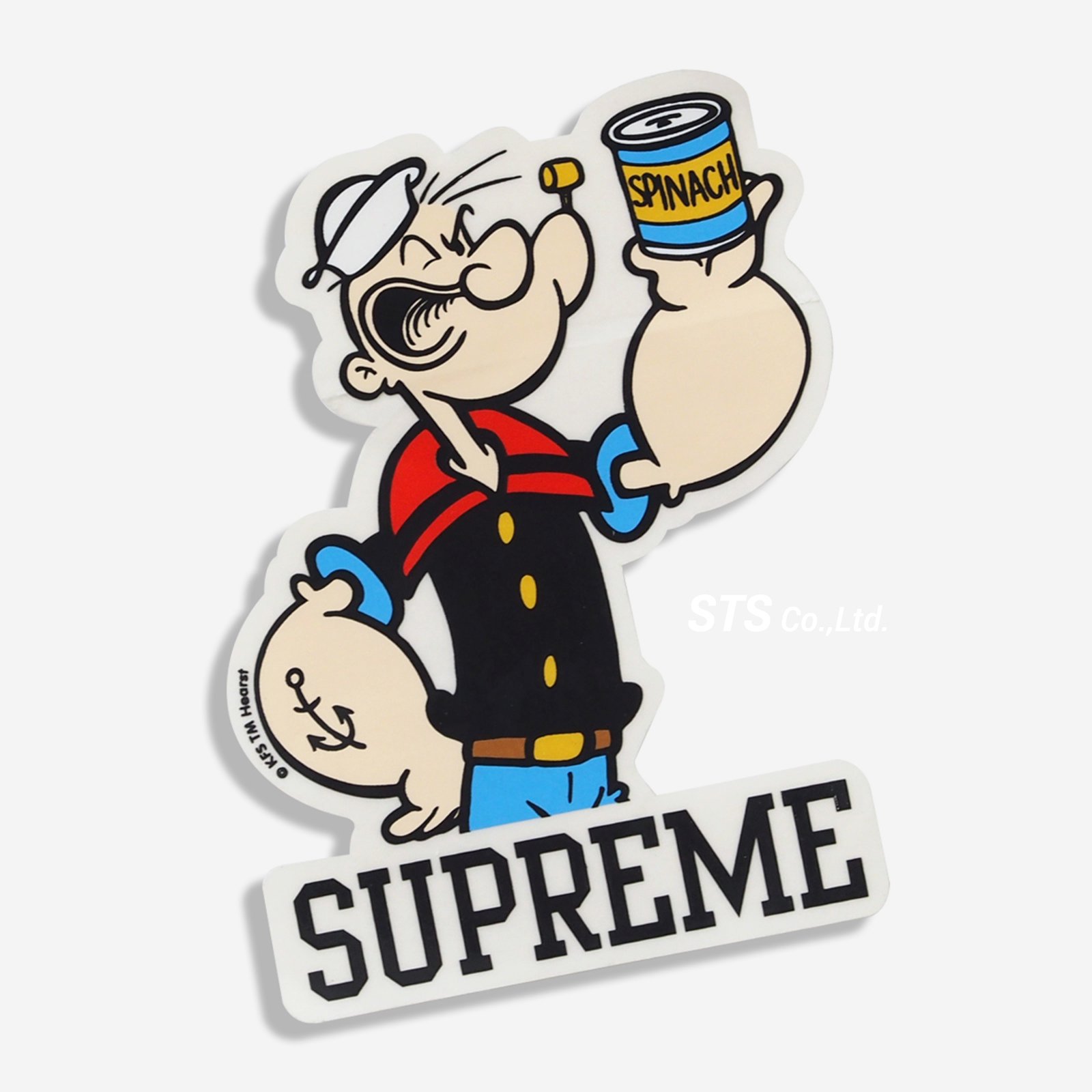 Supreme - Popeye Sticker - UG.SHAFT