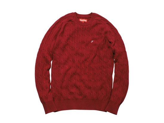 Supreme - Cable Knit Sweater - UG.SHAFT