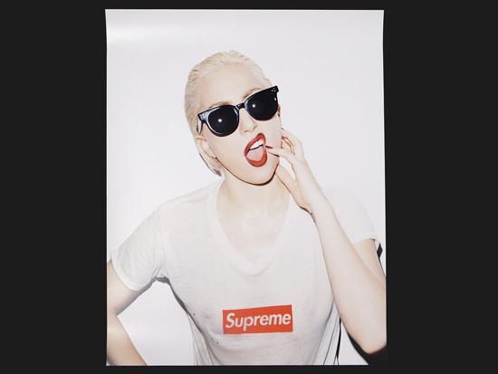 Supreme  2011SS レディーガガ　Lady Gaga　ポスター